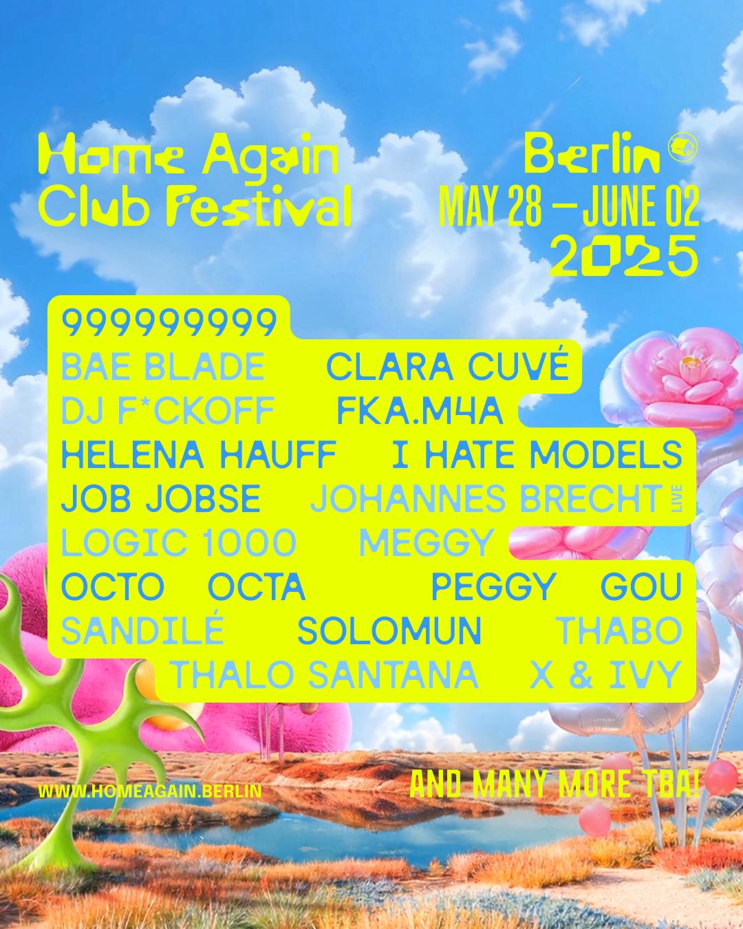 Home Again Club Festival 2025