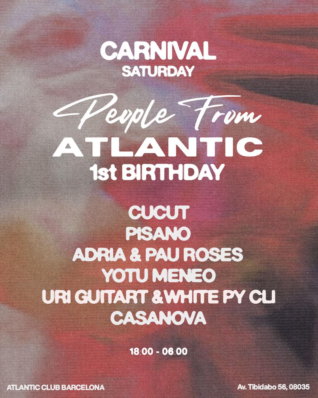 People From Atlantic (Last Free Tickets Left)