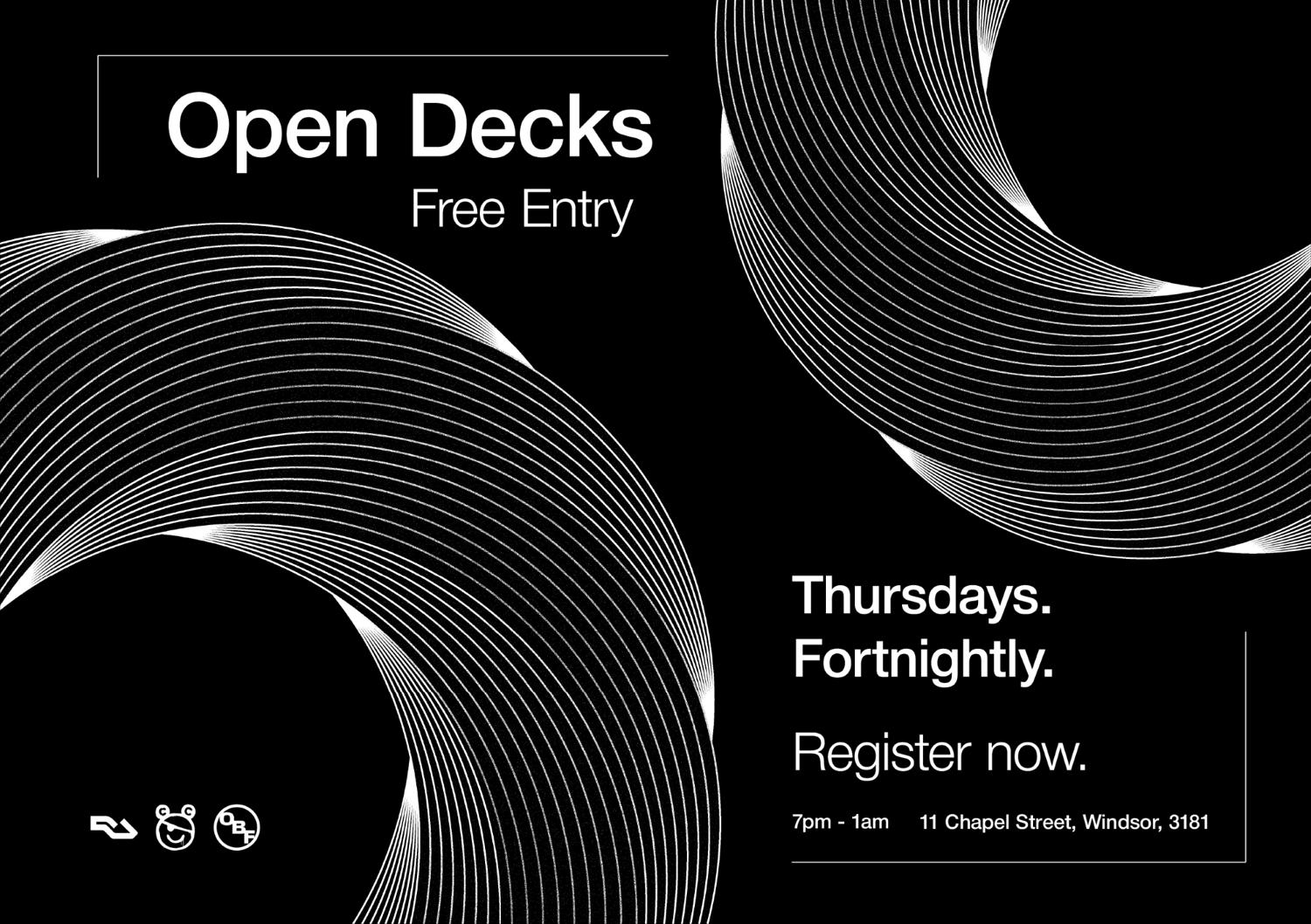 Open Booth Foundation Presents: Open Decks