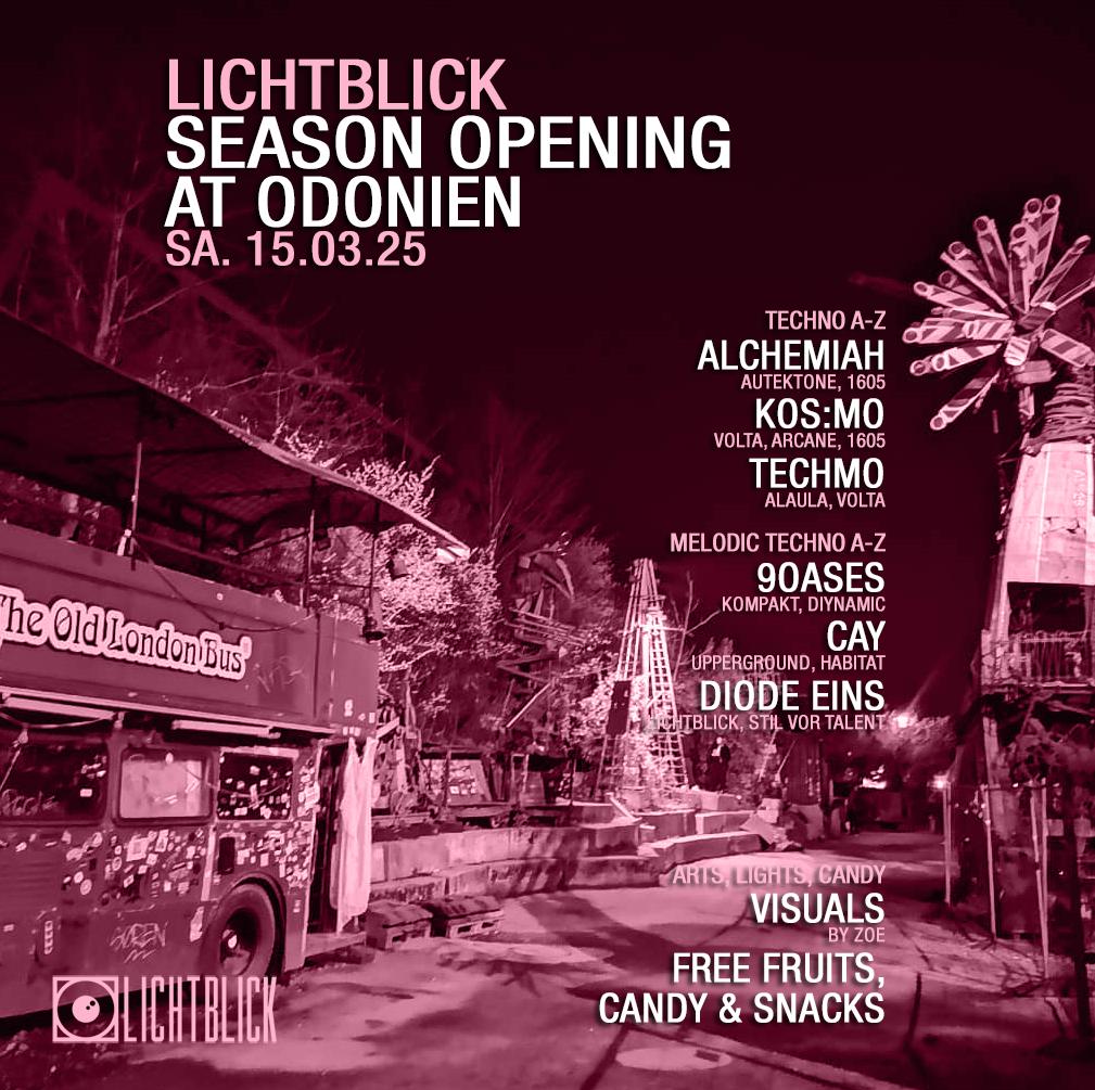 Lichtblick Odonien Season Opening 25