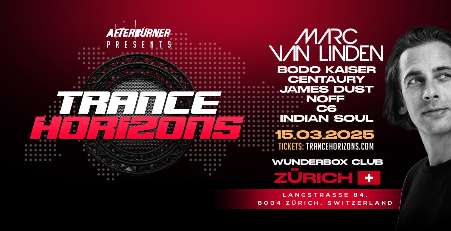 Afterburner Pres Trance Horizons Featuring Marc Van Linden