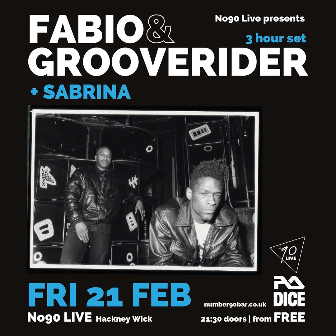 No90 Live Presents: Fabio & Grooverider (3-Hour Set)