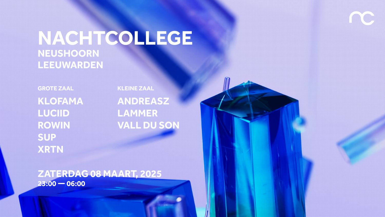 Nachtcollege Leeuwarden 8 Maart 2025