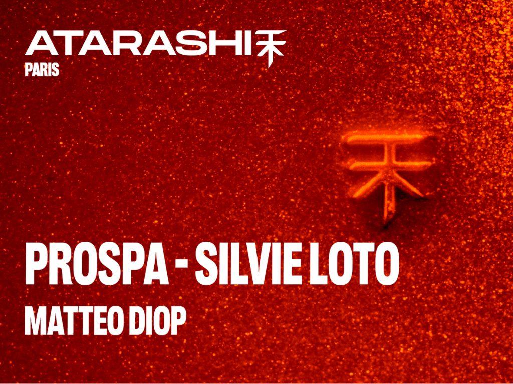 Atarashi Weekend Pfw - Friday At Bridge Club With Prospa, Silvie Loto And Mattéo Diop