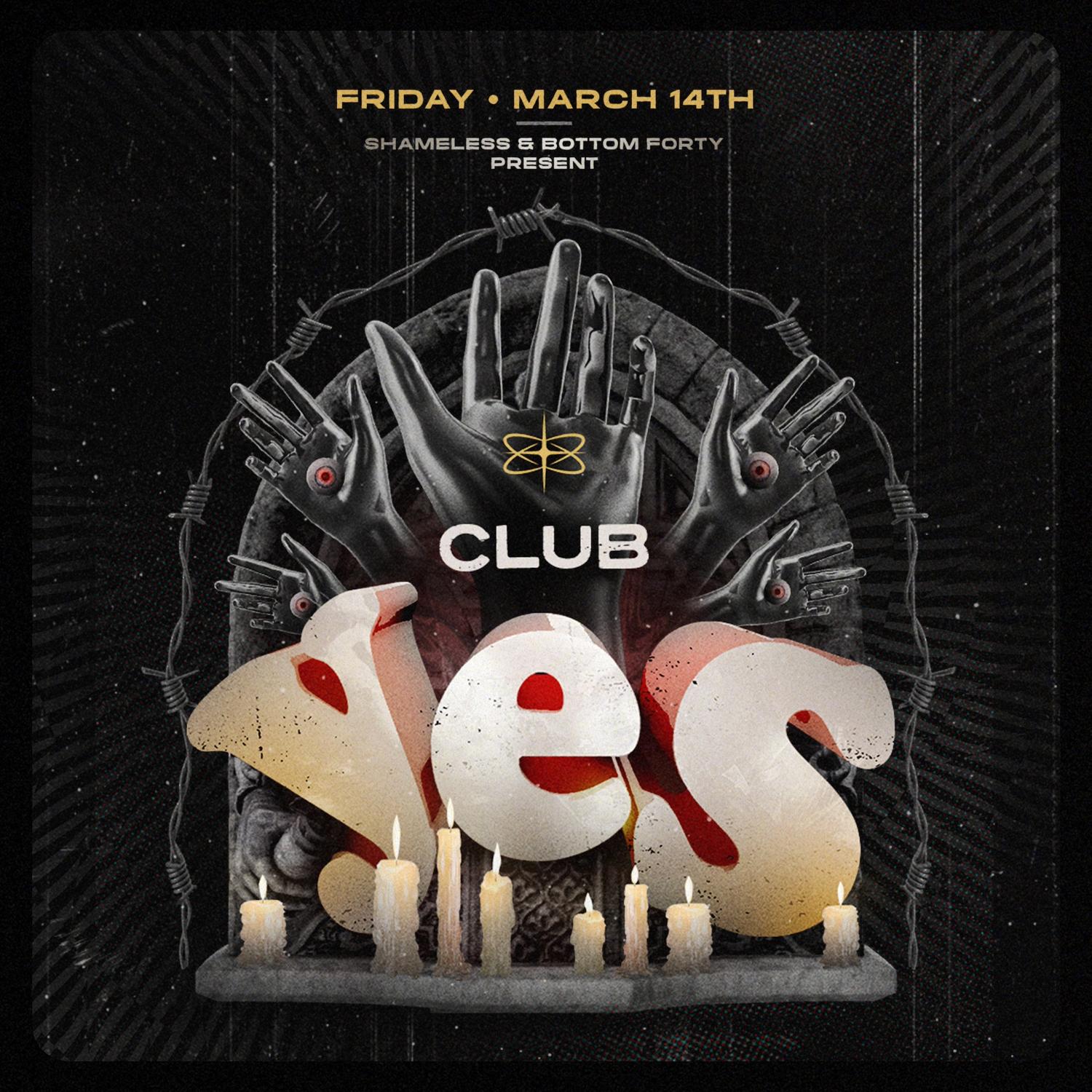 Club Yes With Curses (Berlin), Jennifer Cardini (Lisbon) & Shameless 22 Year Anniversary