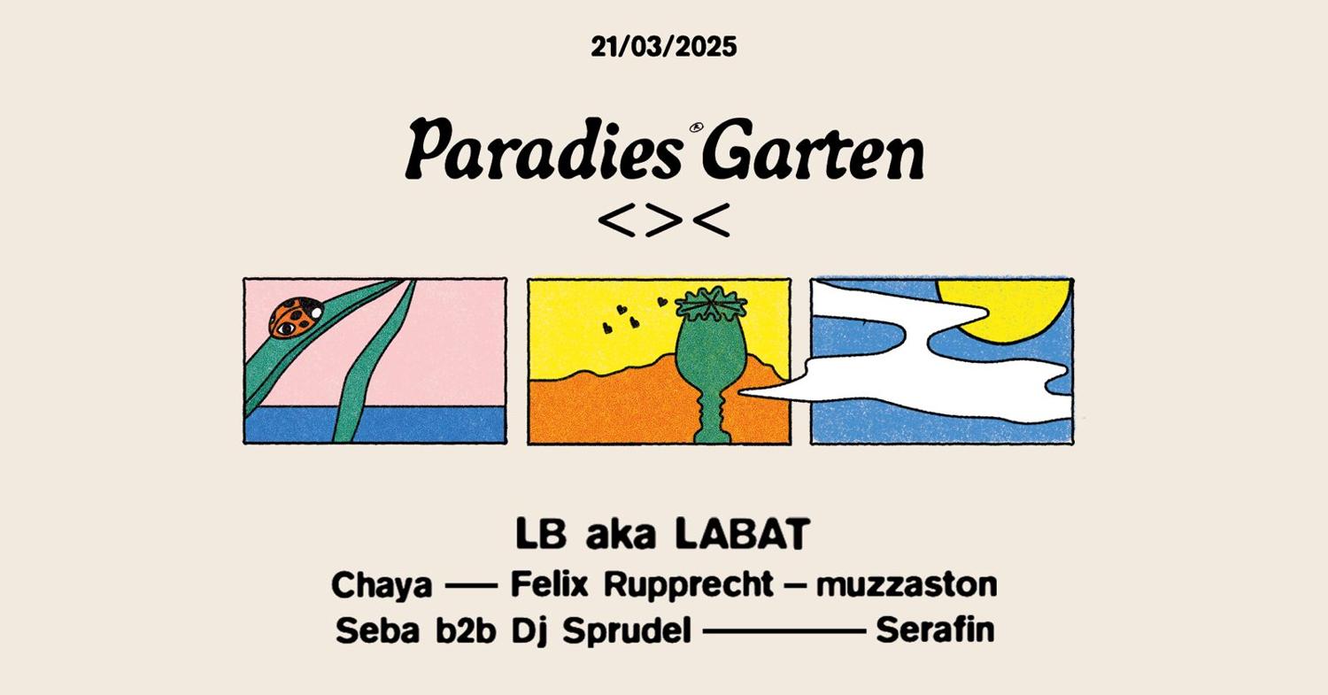 Paradies Garten With Lb Aka Labat - Grelle Forelle  <