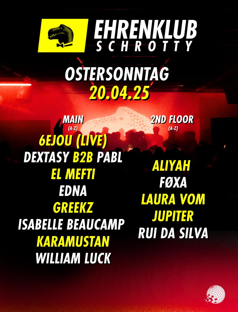 Ehrenklub Im Schrotty #7 - Mit 6Ejou (Live), El Mefti, Isabelle Beaucamp, William Luck Uvm