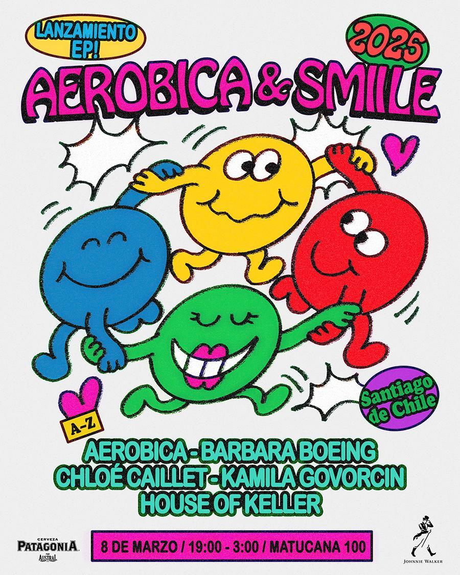 Aerobica & Smiile Presents: Chloé Caillet, Barbara Boeing, Kamila Govorcin, Aerobica