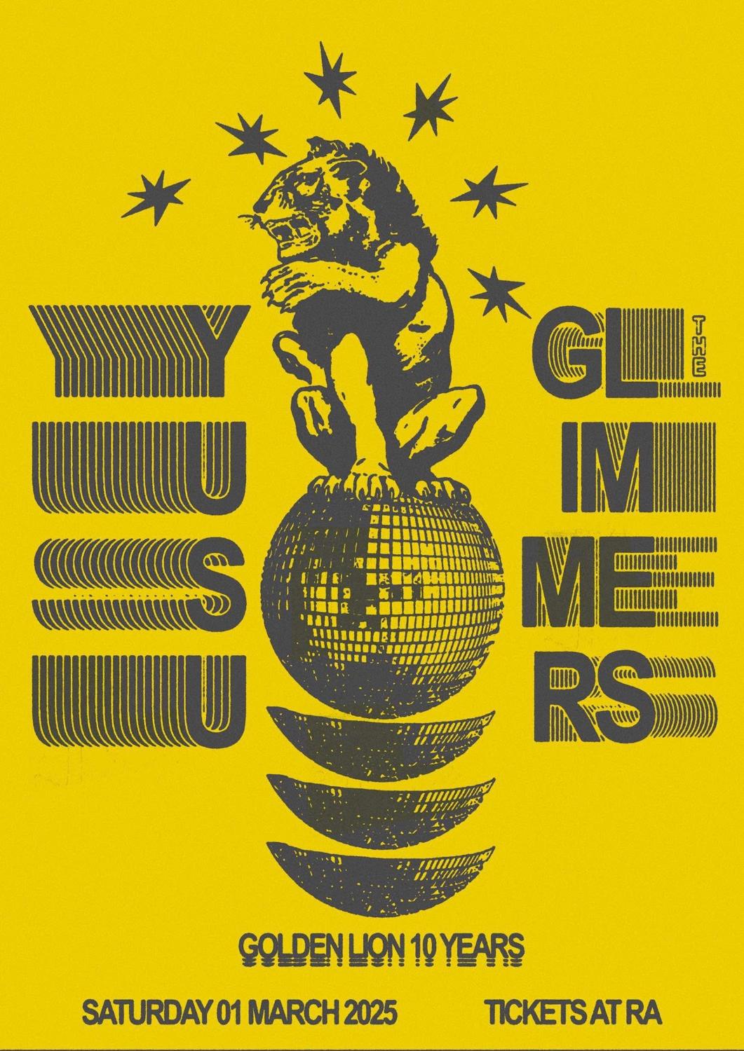 Yu Su + The Glimmers - Golden Lion 10Th Birthday