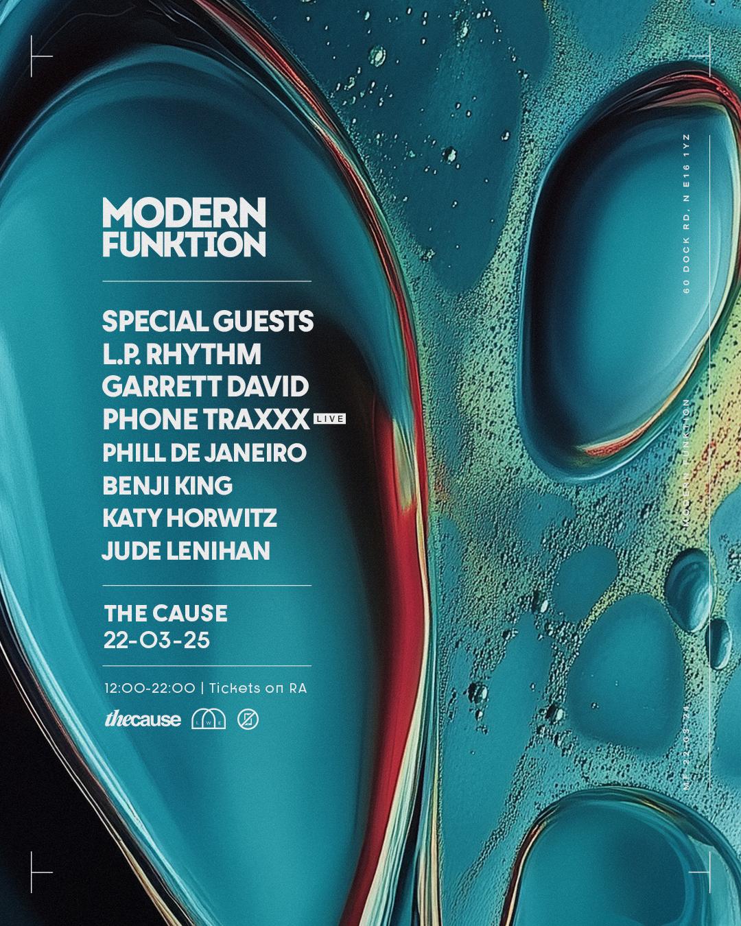 Modern Funktion With Special Guests, L.P. Rhythm, Garrett David, Phone Traxxx (Live) + More