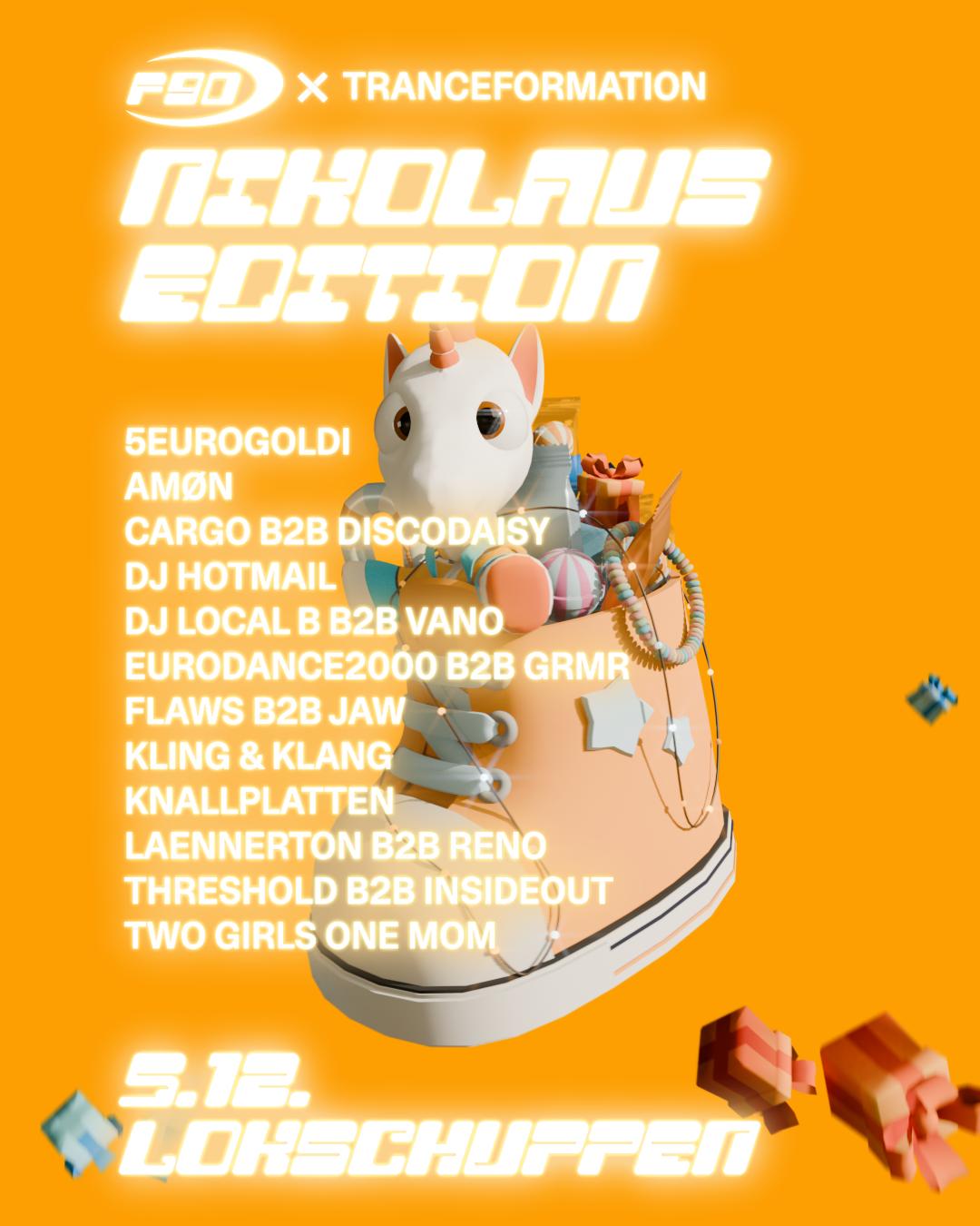 F90 X Tranceformation Nikolaus Edition