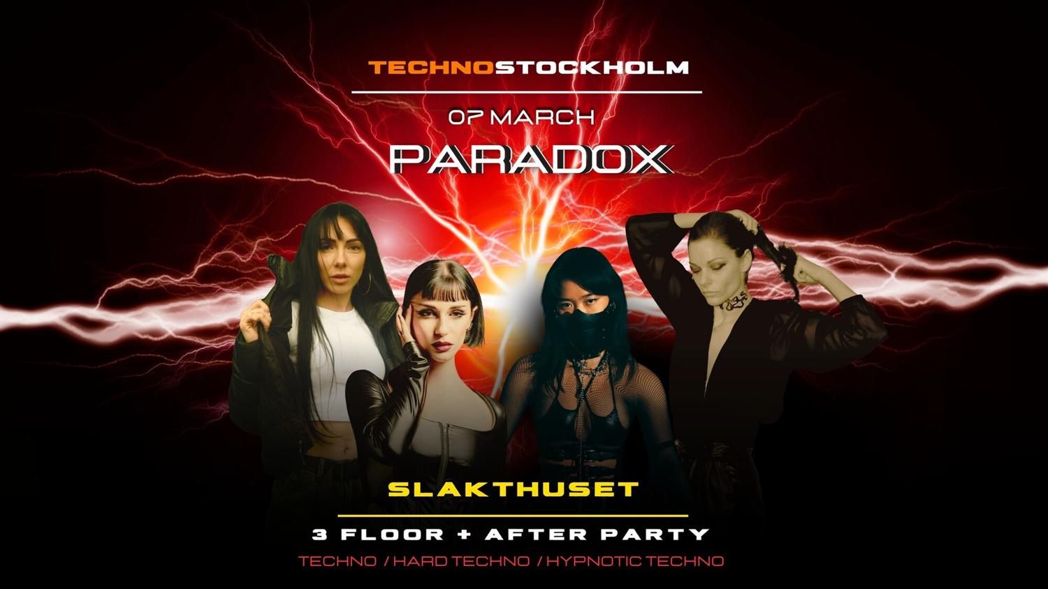 Technostockholm X Technohall Paradox