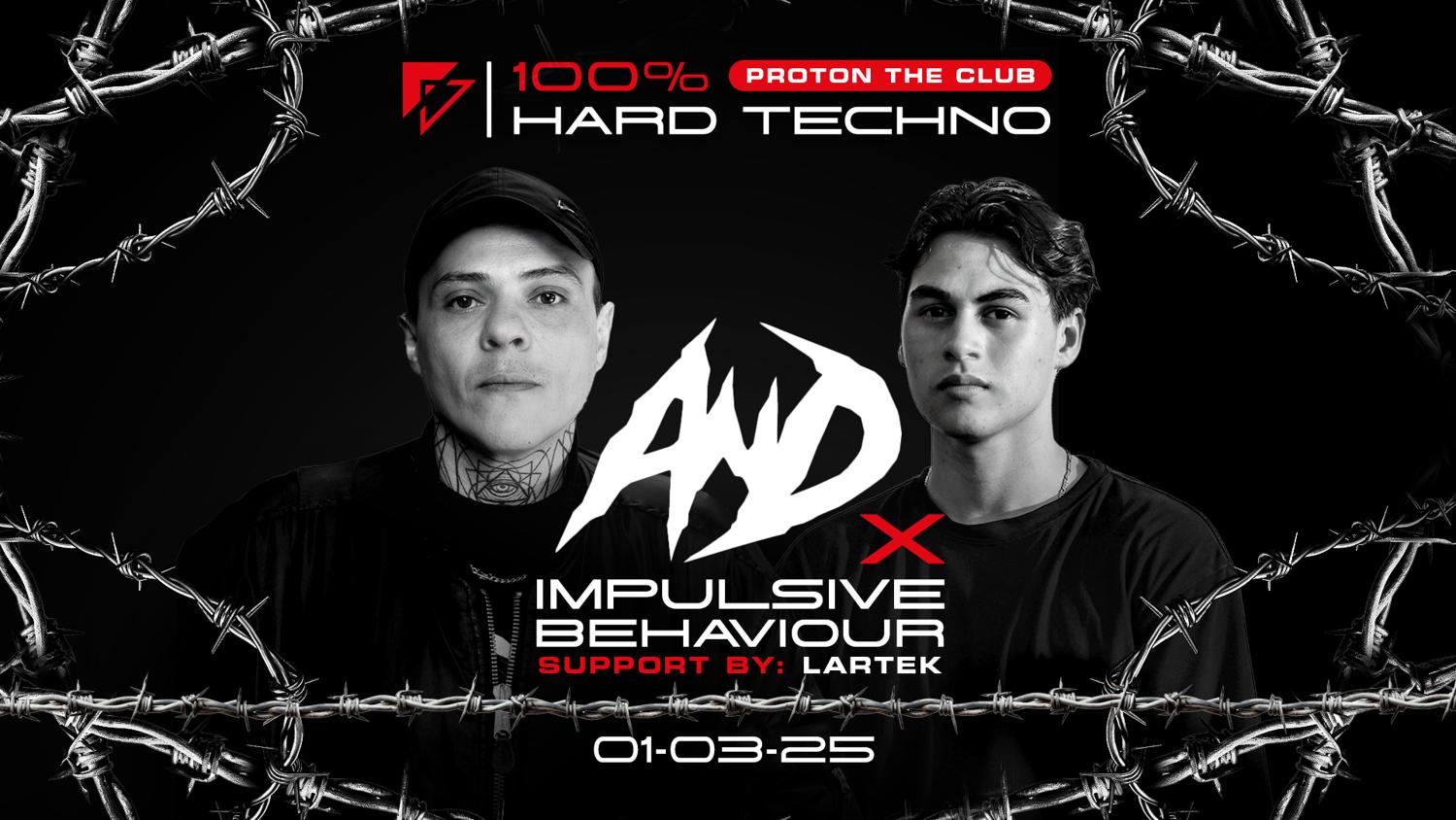 100% Hard Techno With And & Impulsive Behaviour