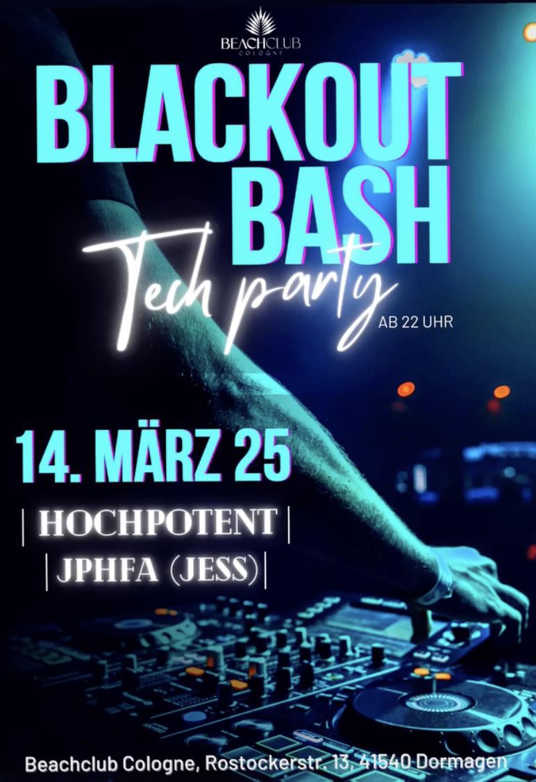 Blackout Bash Tech-Party