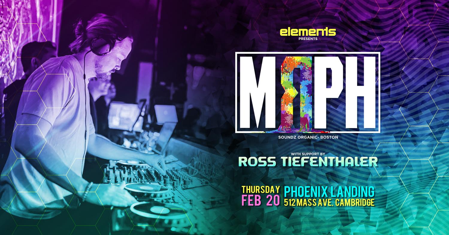 Elements With Mrph (Soundz Organic) & Ross Tiefenthaler (Trainspotters Music)