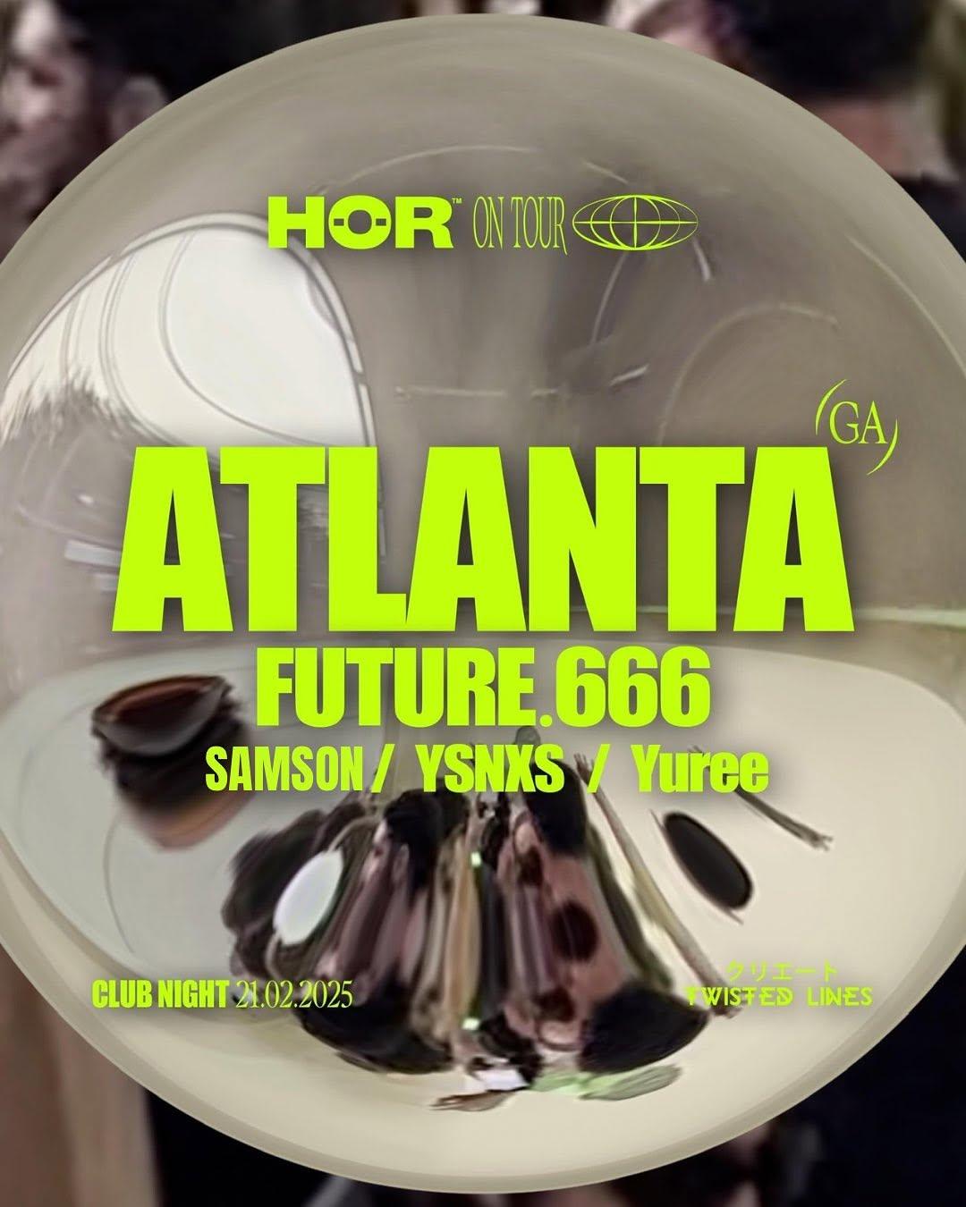 Hör On Tour Atlanta: Future.666