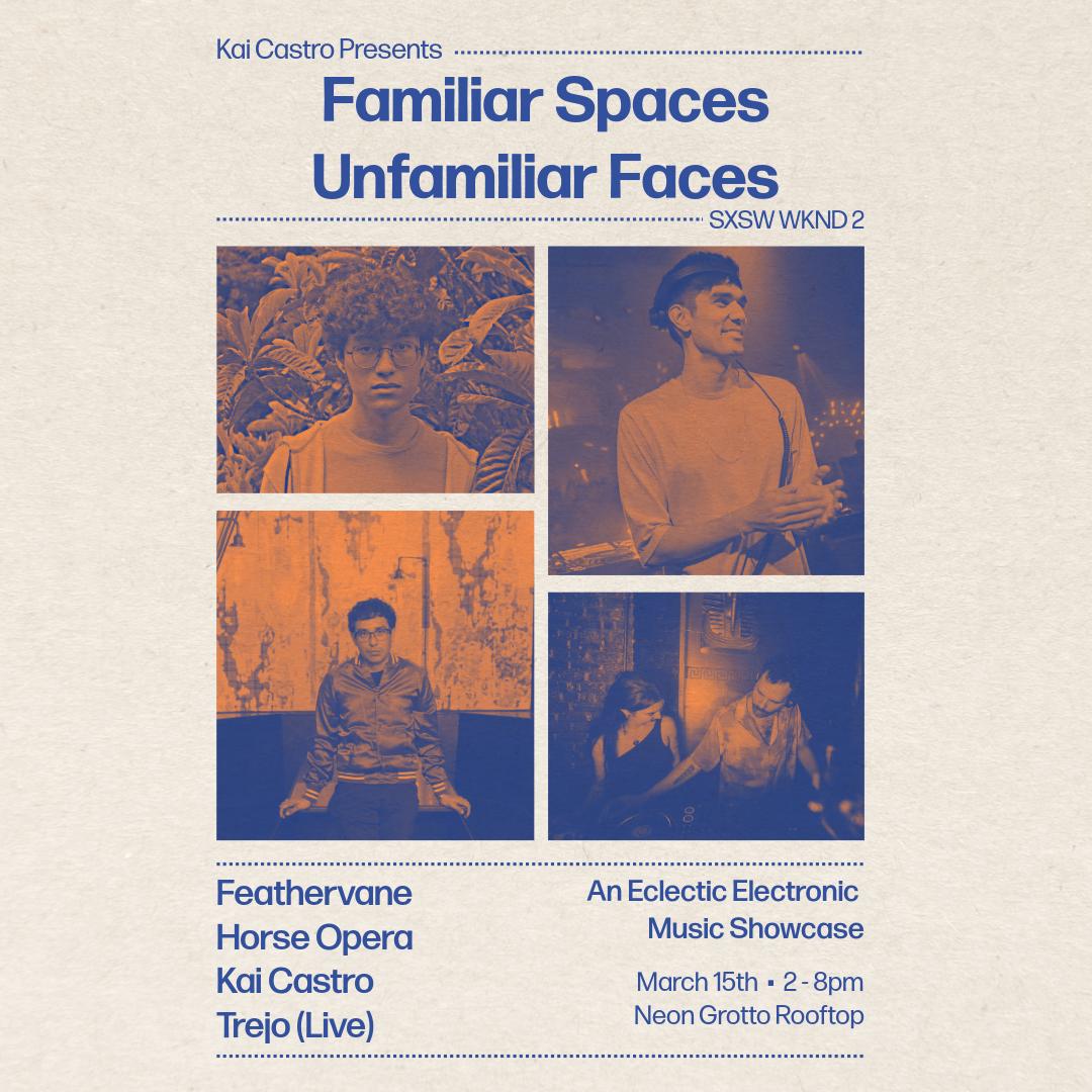 Kai Castro Pres. Familiar Spaces Unfamiliar Faces With Horse Opera, Trejo & Feathervane