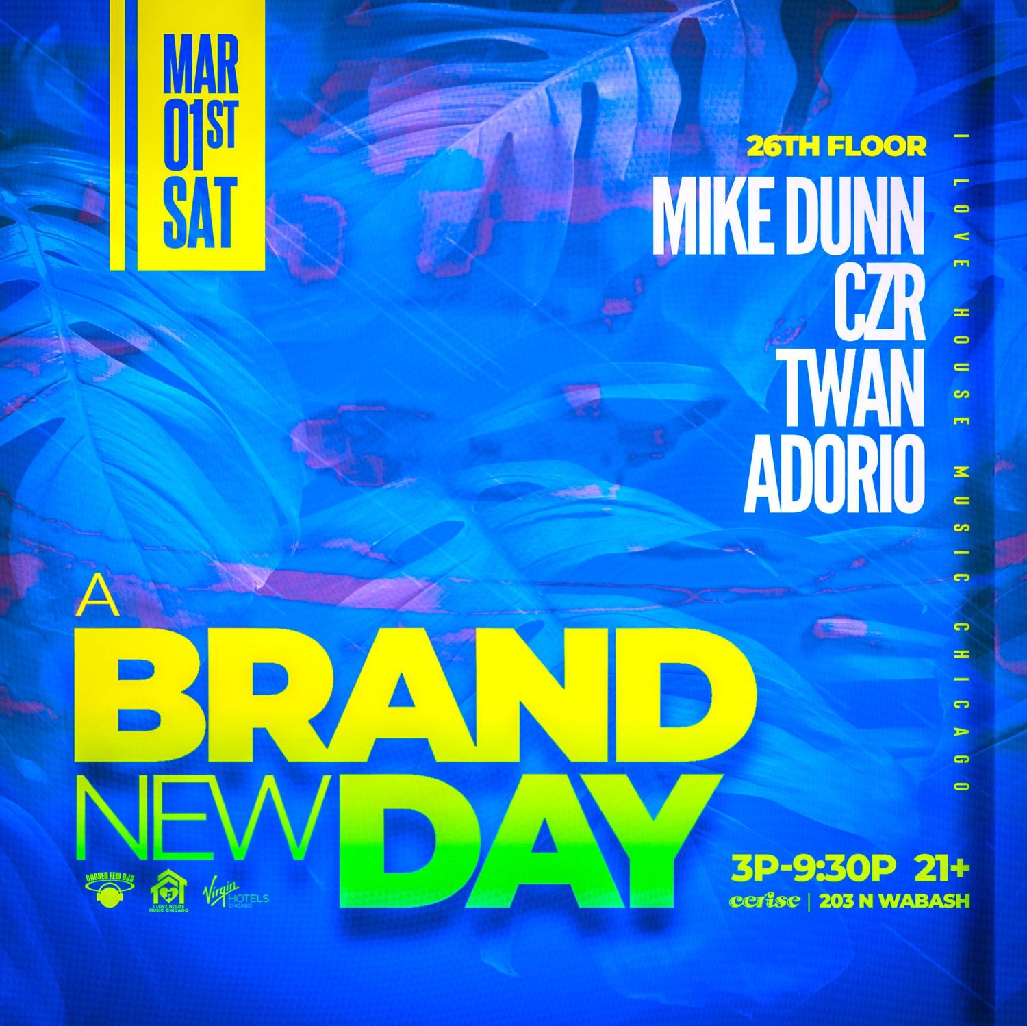 A Brand New Day House Music Day Party At Virgin Hotels