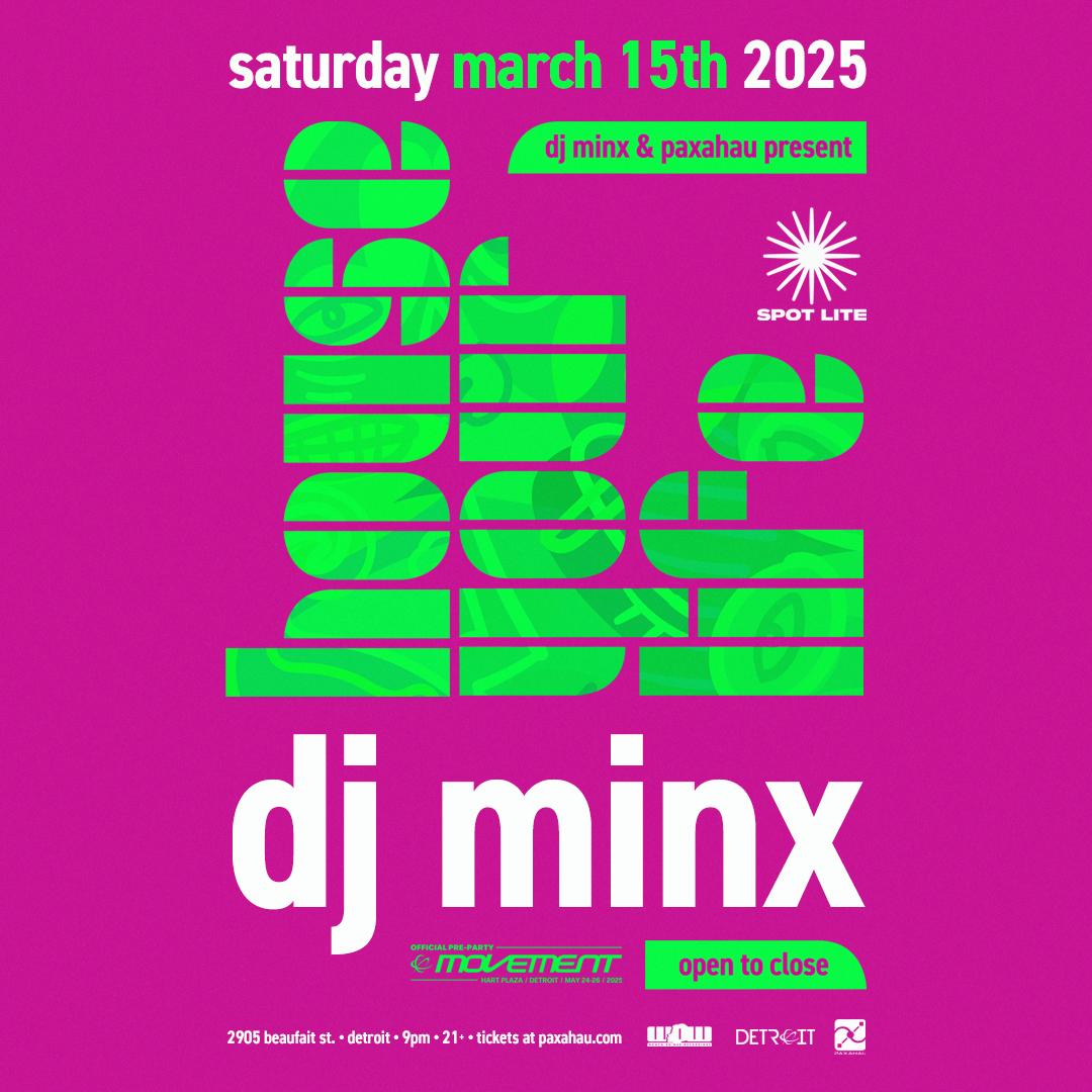 Dj Minx House Your Life - Open To Close