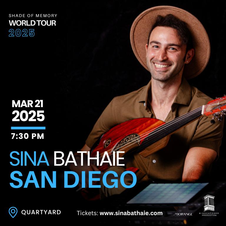 Sina Bathaie Live In San Diego