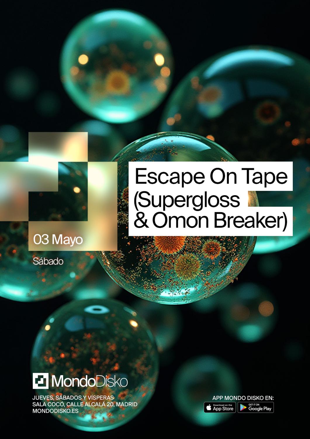 Escape On Tape (Supergloss & Omon Breaker) / Dj Swishweman