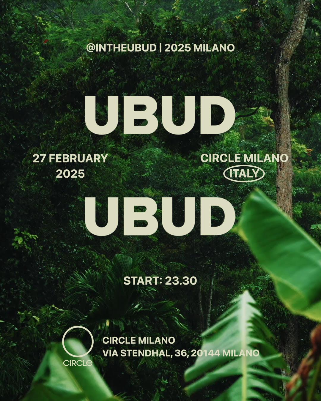 Ubud X Circle Milano