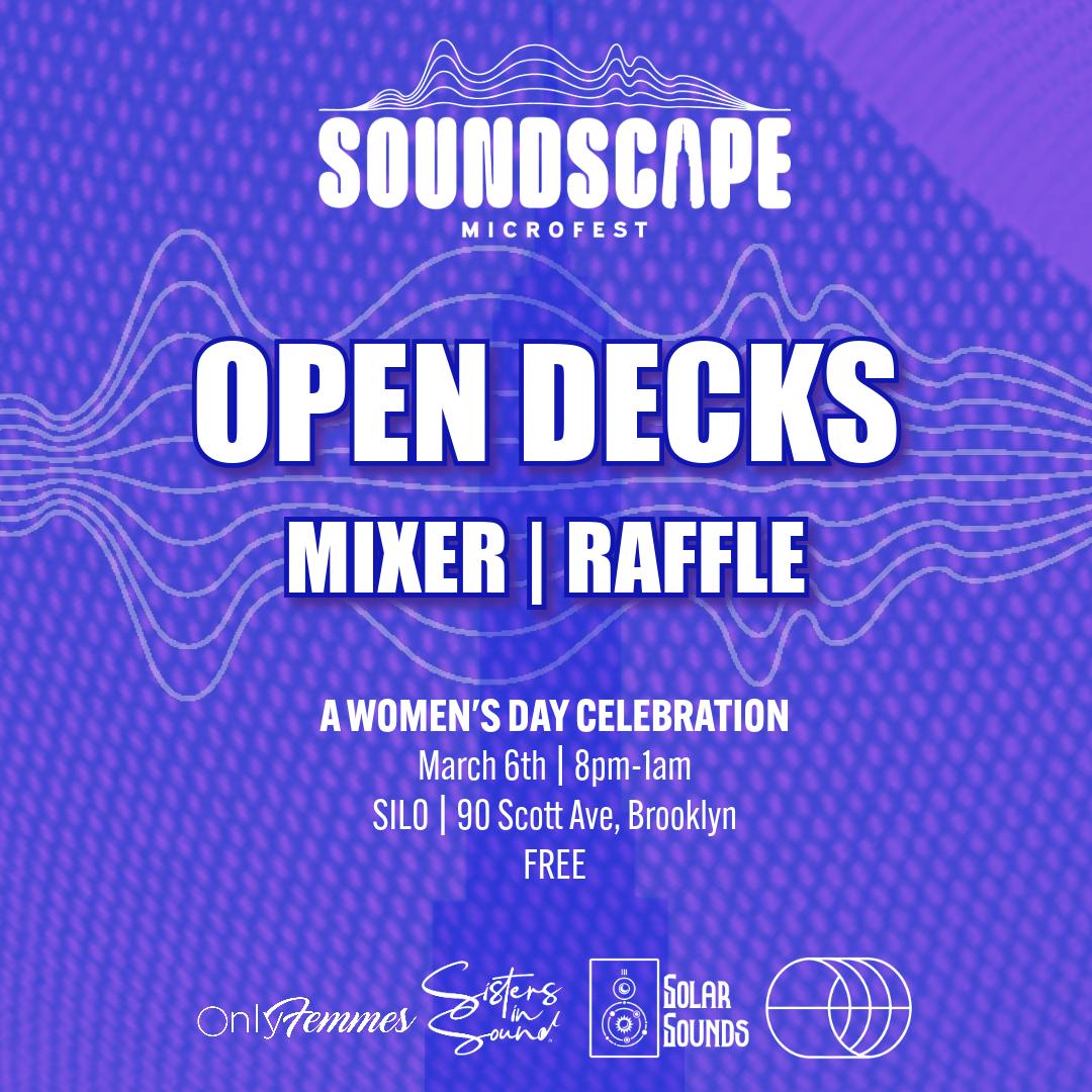 Soundscape Pre-Party: Flinta* Open Decks & Mixer