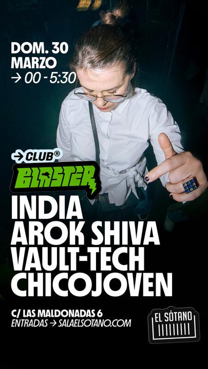 Blaster: India Arok, Shiva, Vault-Tech, Chicojoven