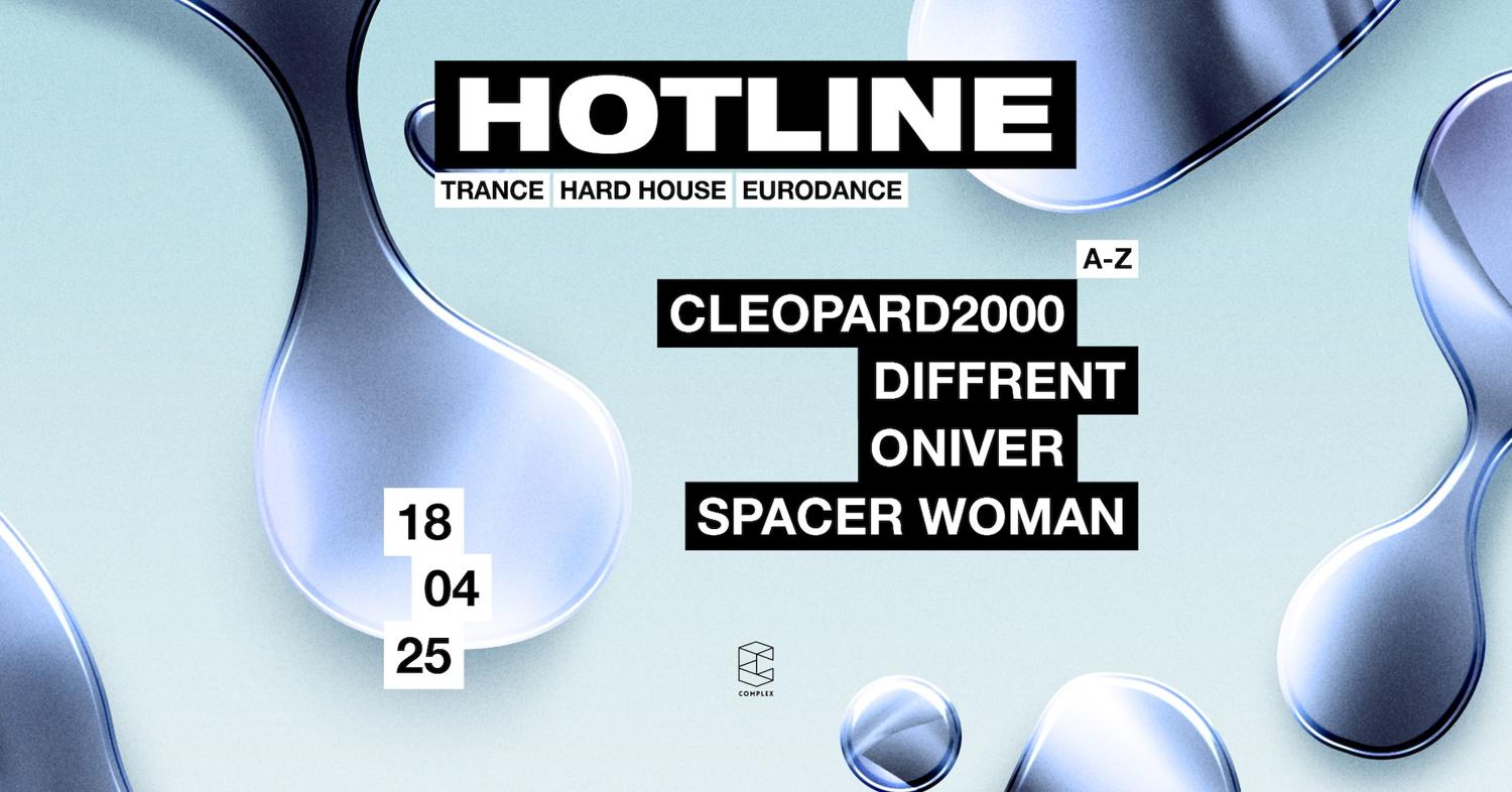 Hotline Presents Diffrent / Cleopard2000 / Spacer Woman / Oniver