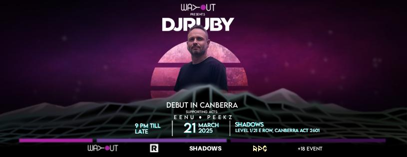 Dj Ruby Live In Canberra