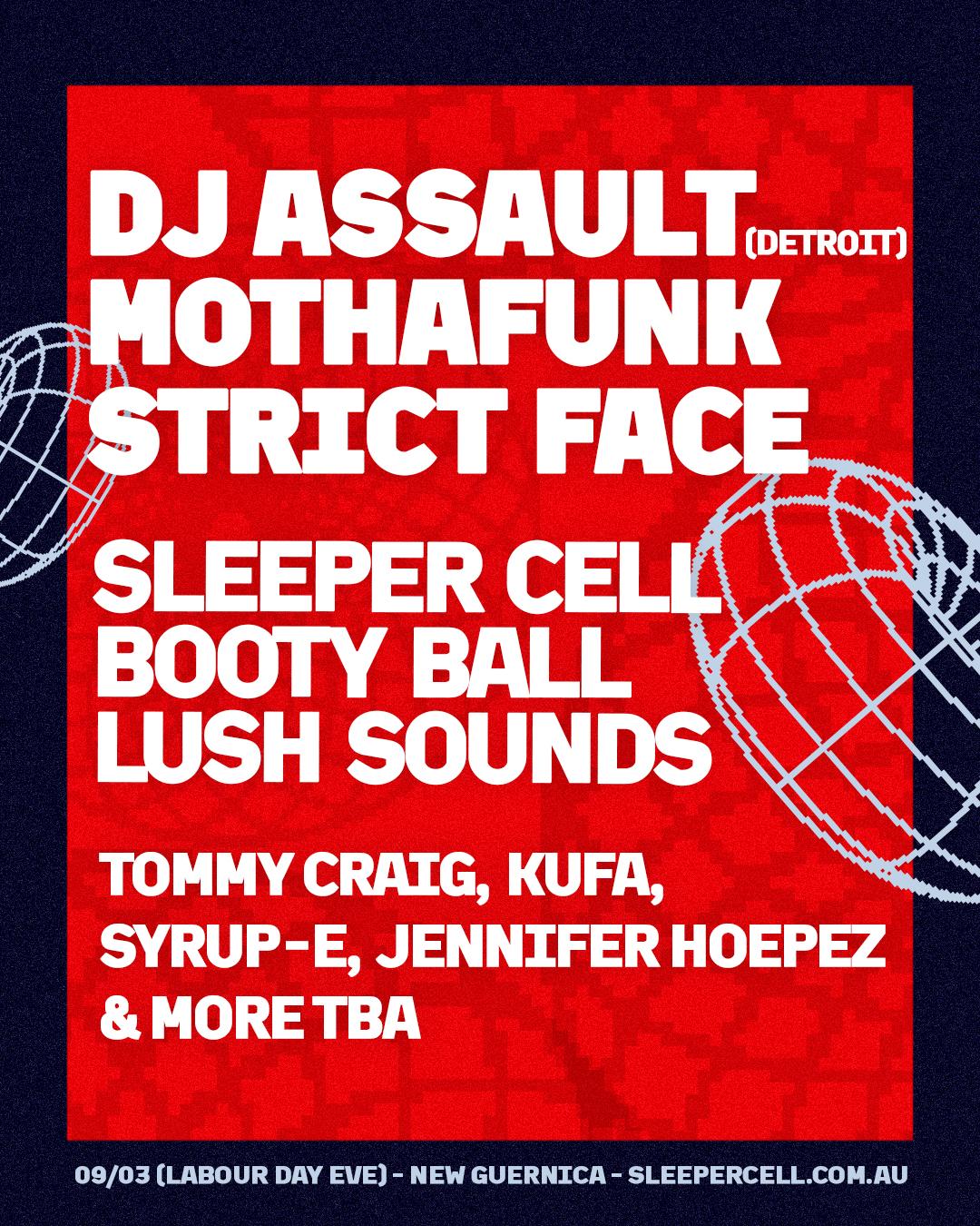 Dj Assault (Detroit) + Mothafunk, Strict Face (Nlv Records) - Labour Day Eve