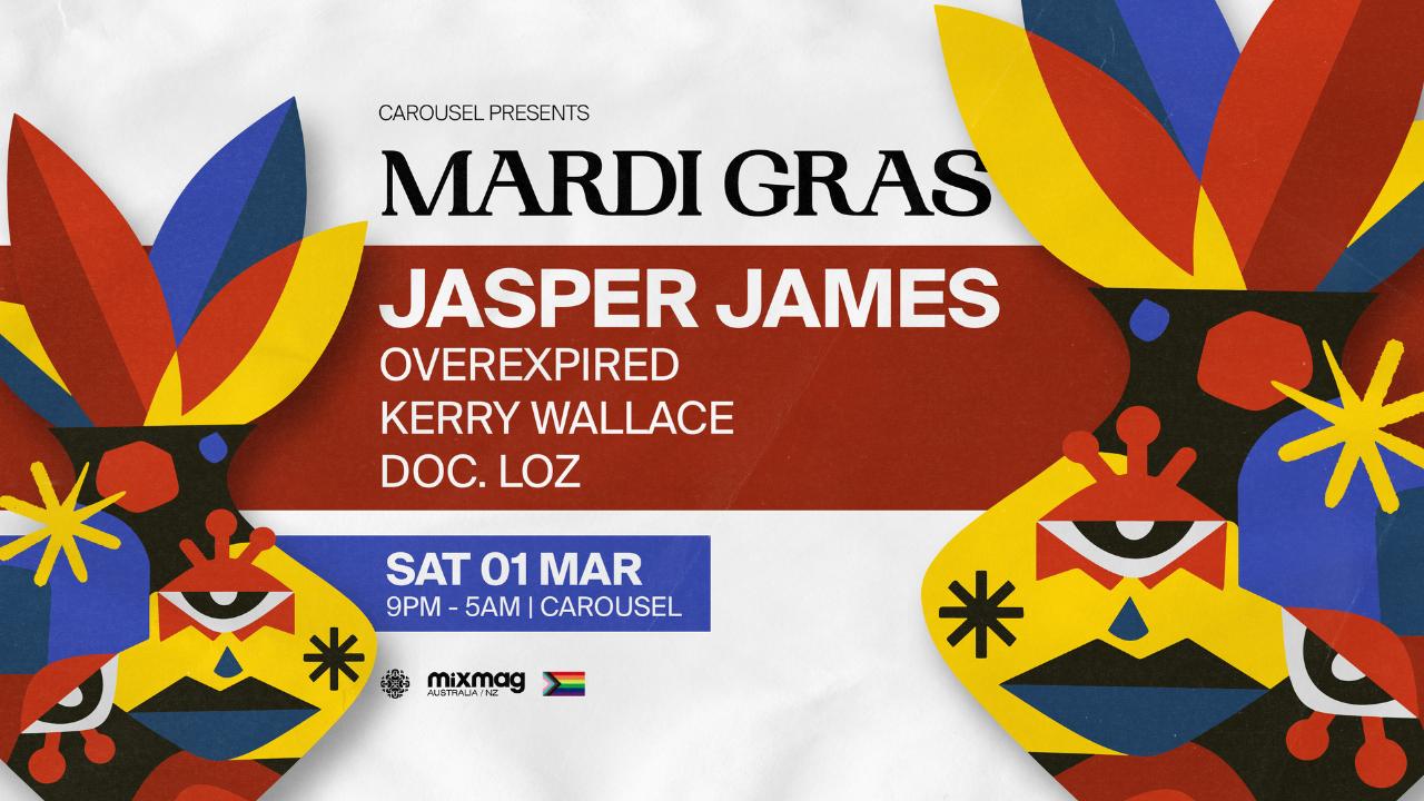 Carousel Pres. Mardi Gras With Jasper James // Saturday March 1St