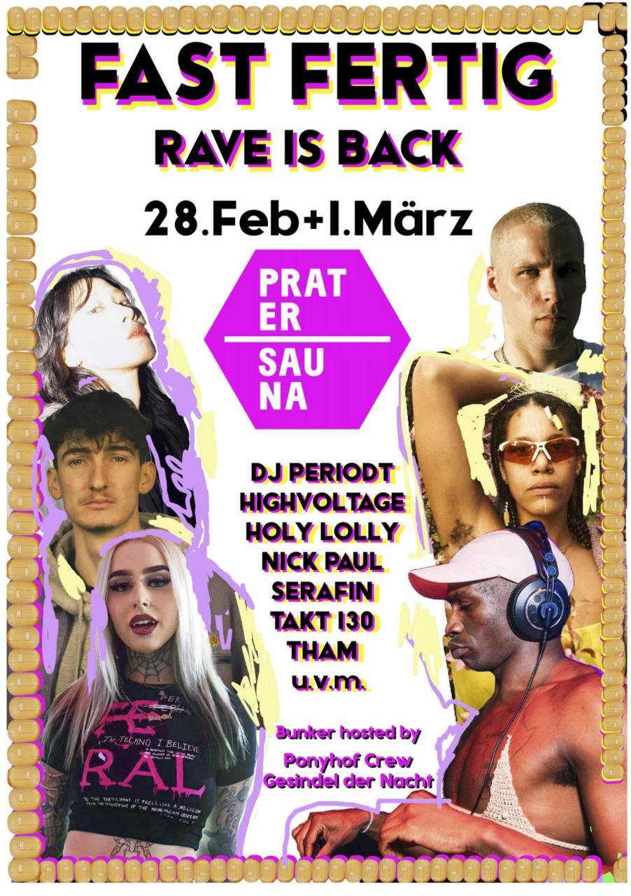 Pratersauna Opening Rave Is Back