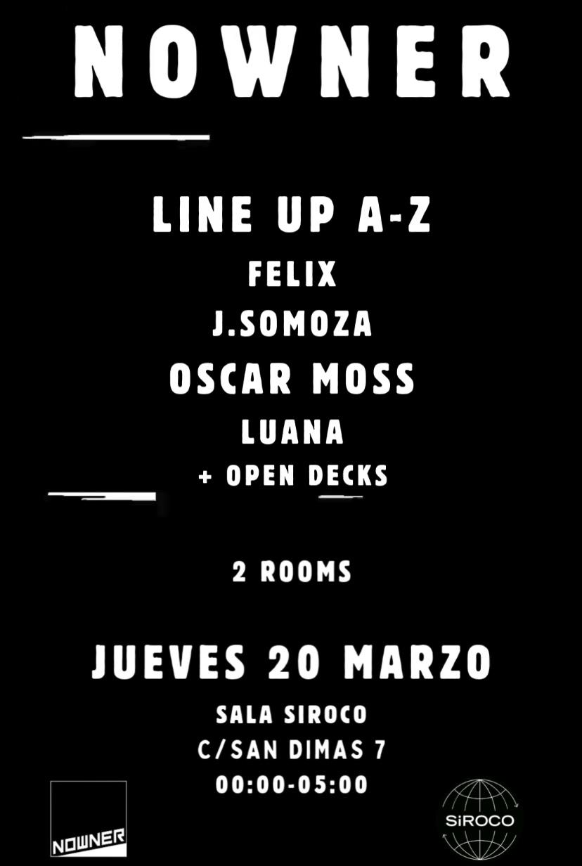 Nowner Club (Listas Gratis Hasta La 01:30)