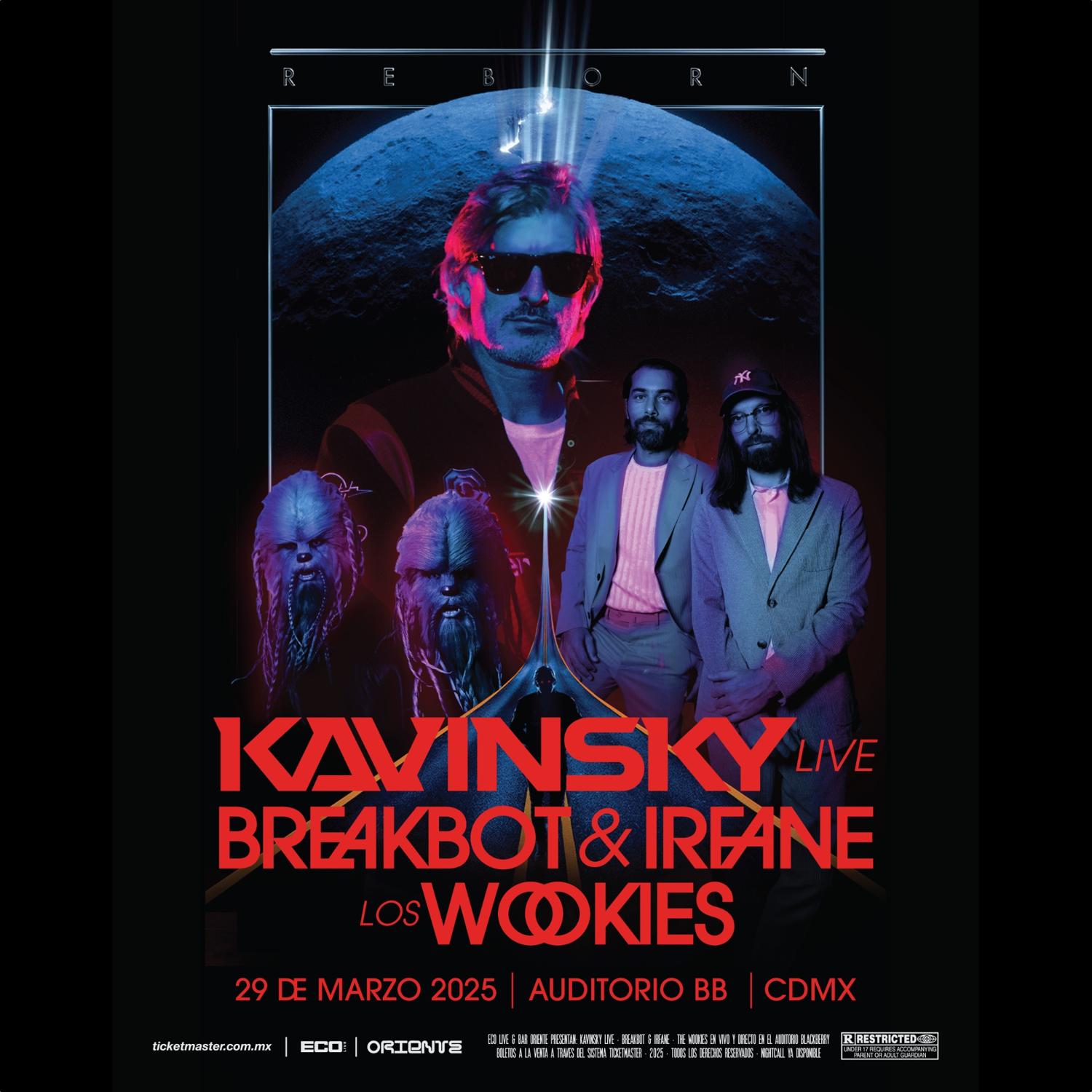 Kavinsky. Breakbot + Irfane, The Wookies