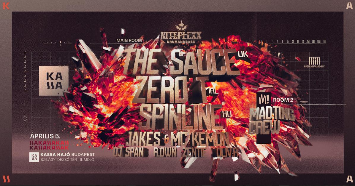 Niteflexx Pres. The Sauce, Zero T, Spinline , Jakes, Mc Kemon