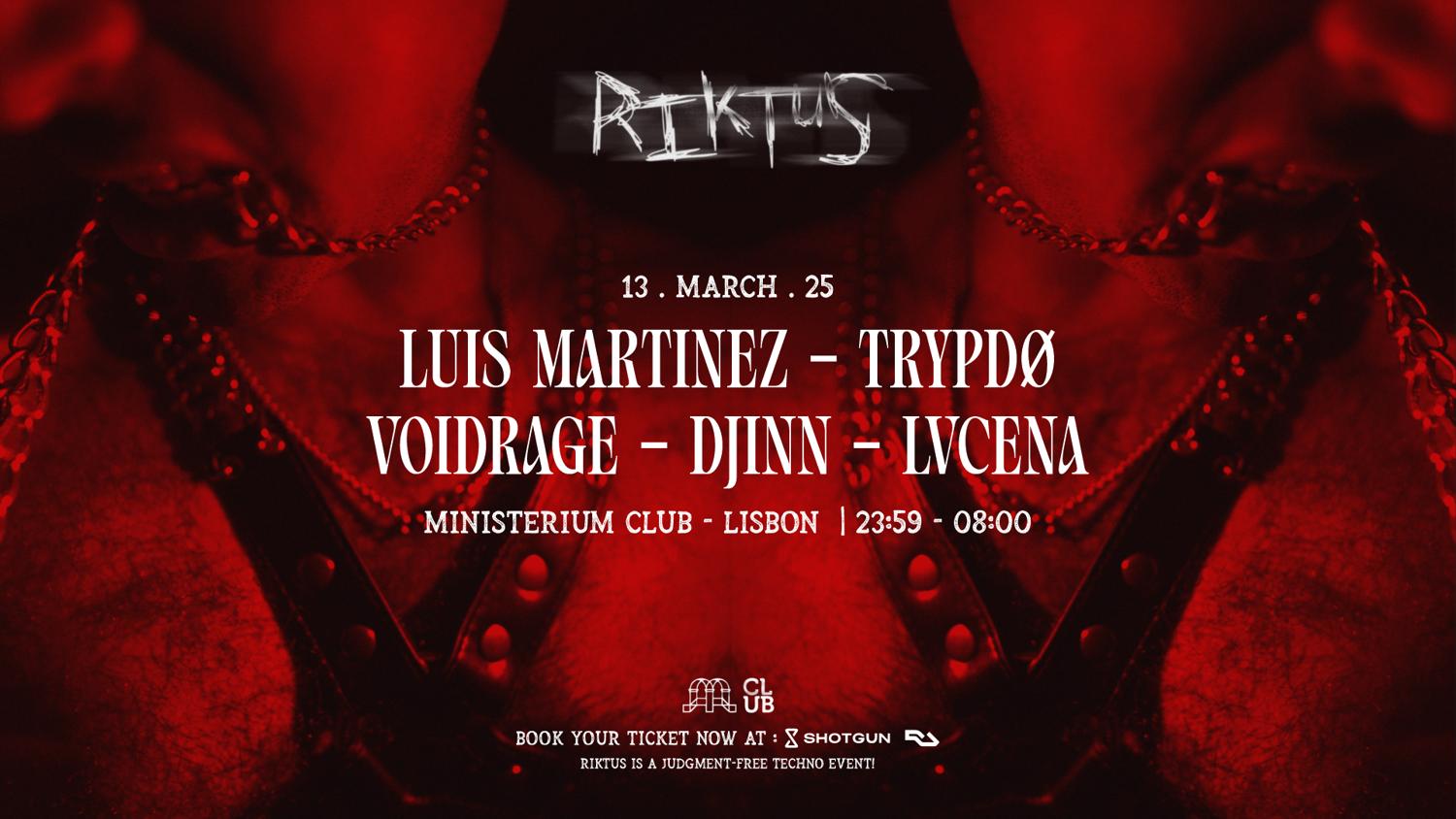 Riktus Hard Spirits With Luis Martinez, Trypdø, Voidrage, Djinn & Lvcena