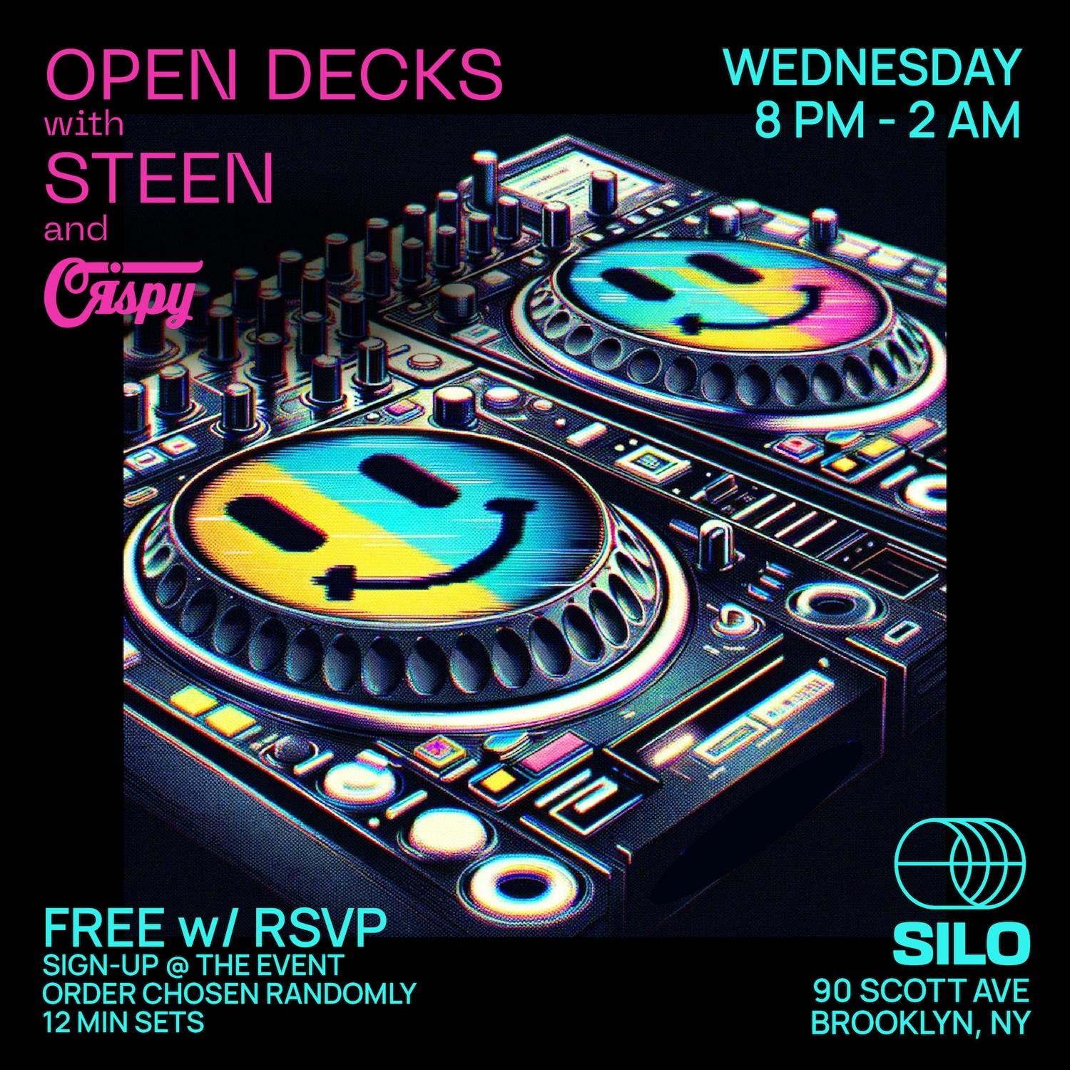 Opens Decks With Steen And Crspy