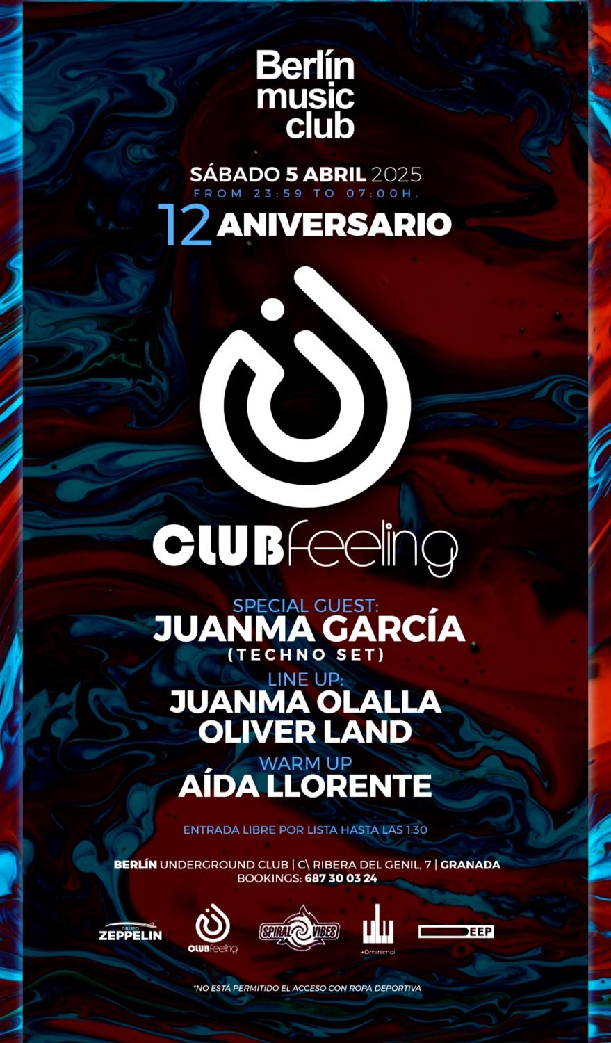 12°Aniversario Club Feeling