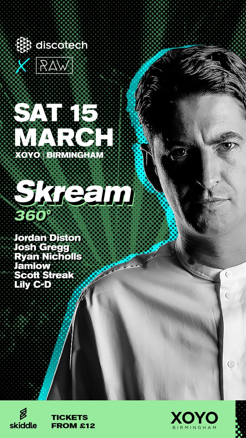 Raw X Discotech: Skream - 360' Booth