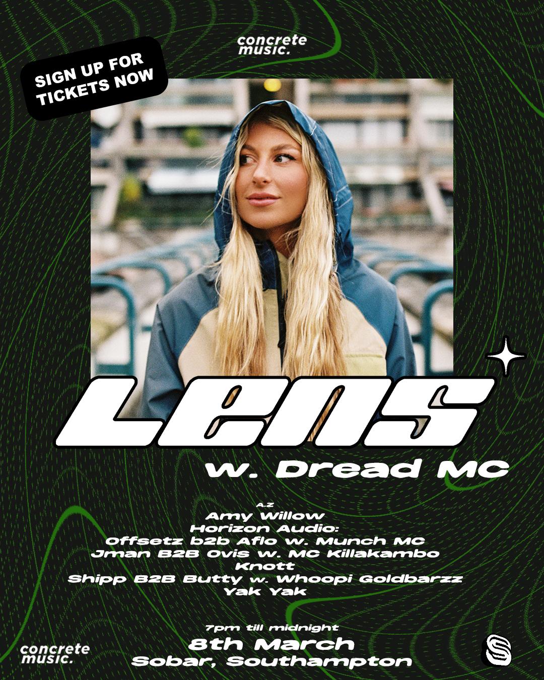 Concrete Music Presents: Lens W. Dread Mc