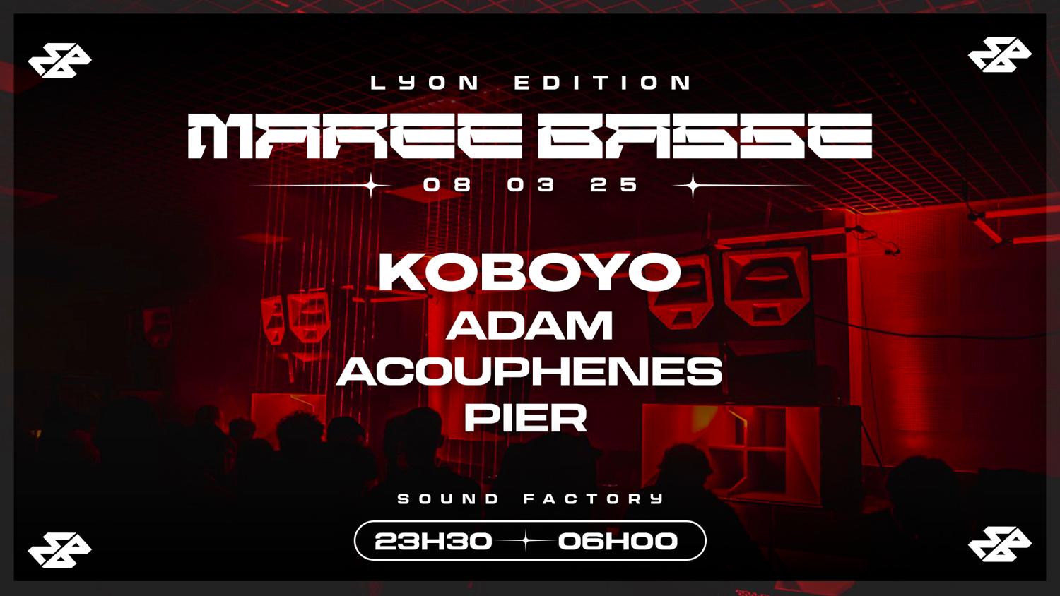 Marée Basse Invite Koboyo - Lyon Edition