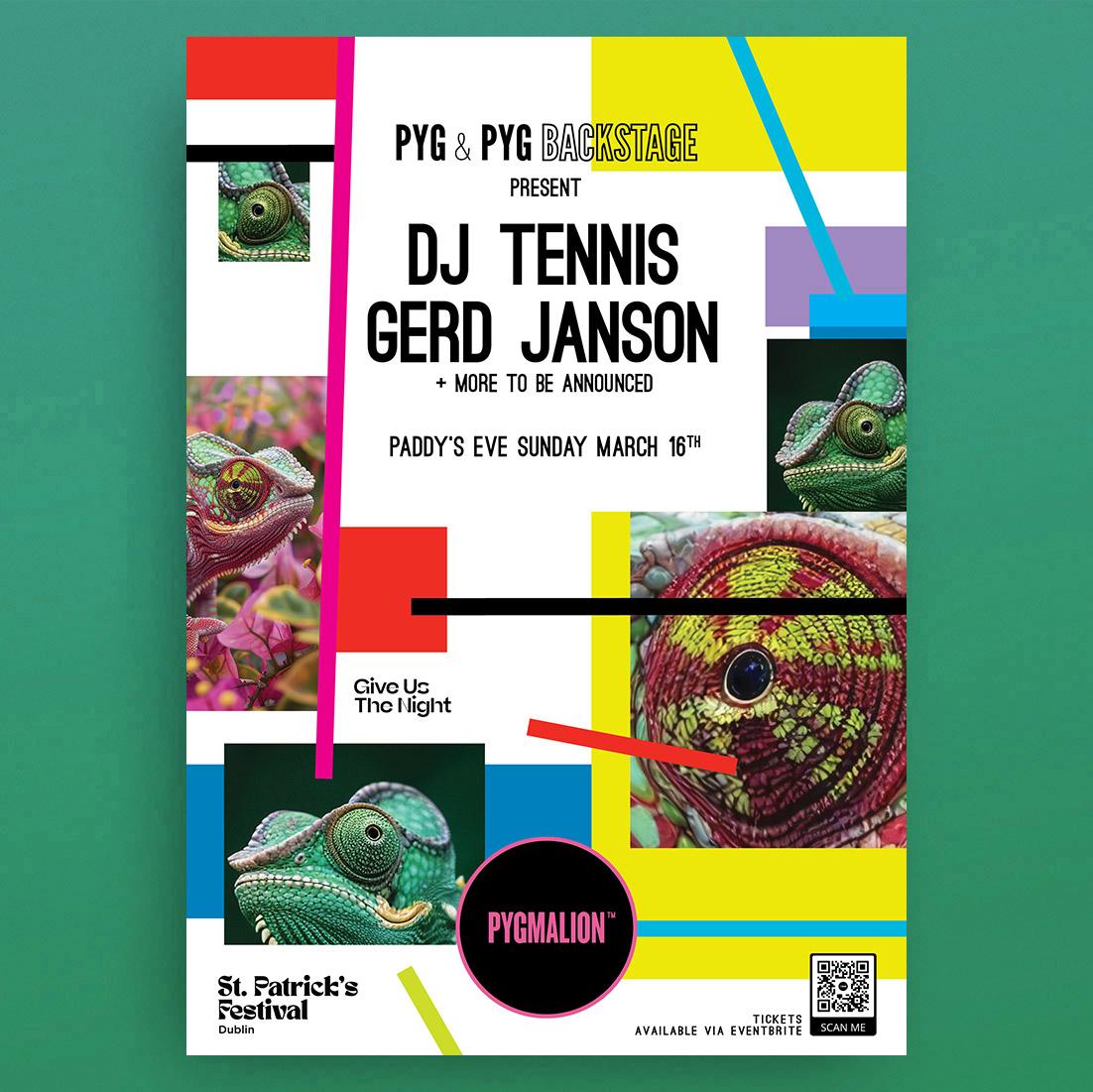 Paddy'S Eve At Pyg & Pyg Backstage With Dj Tennis & Gerd Janson