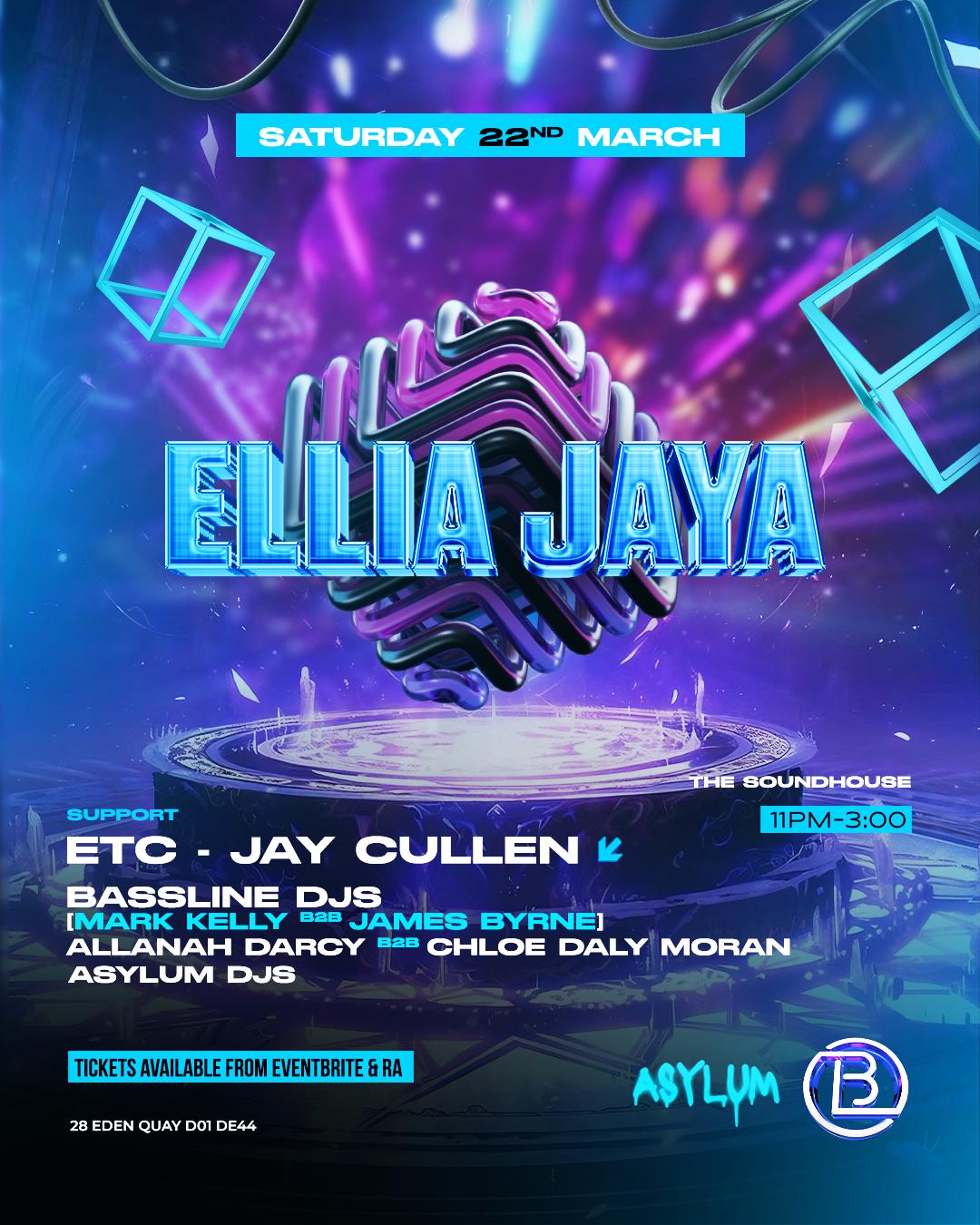 Bassline Dub X Asylum Eire: Ellia Jaya