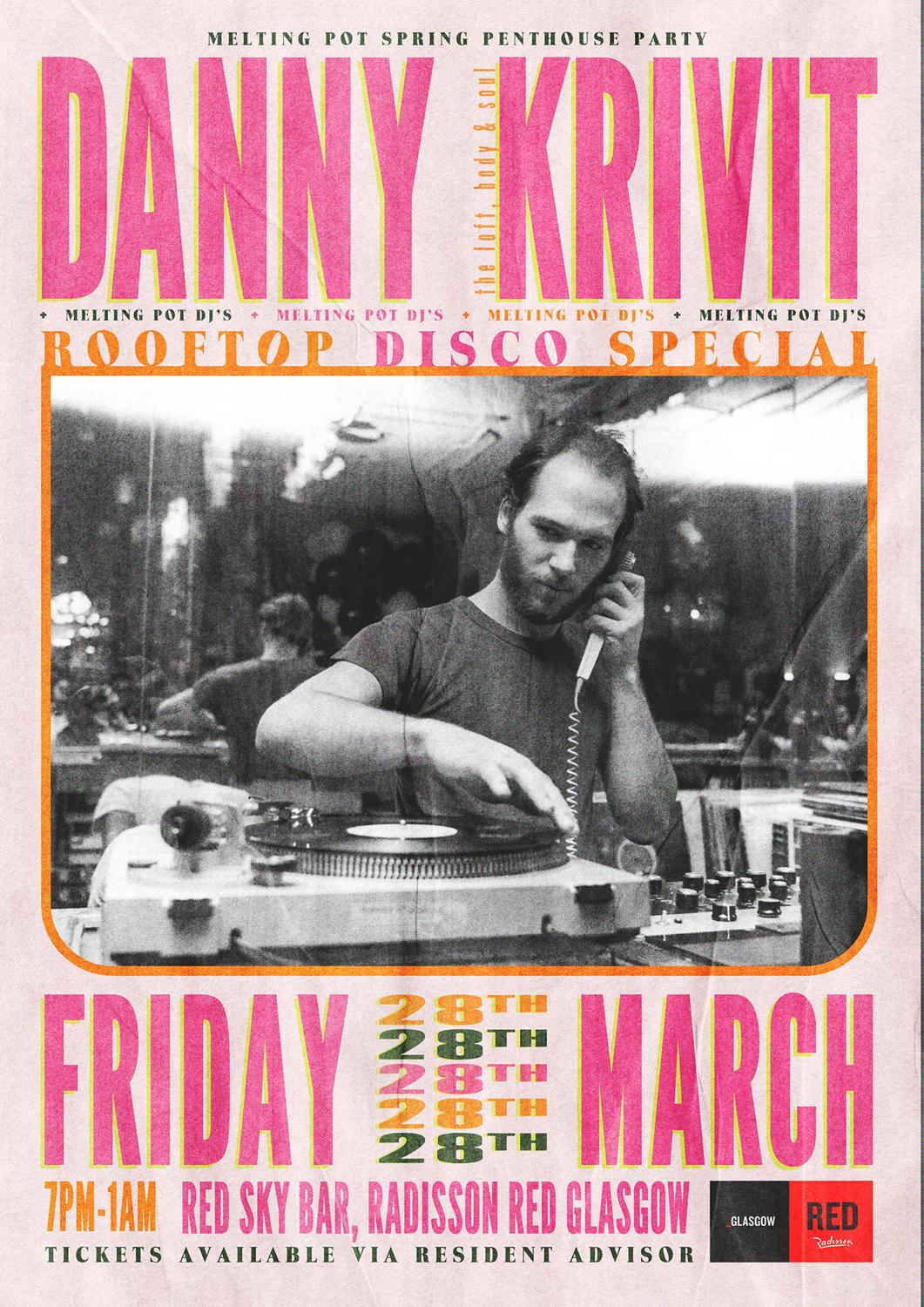 Melting Pot Spring Penthouse Party Ft Danny Krivit ✿ Radisson Red Sky Bar ✿ 28.03.25 ✿ 7Pm-1Am