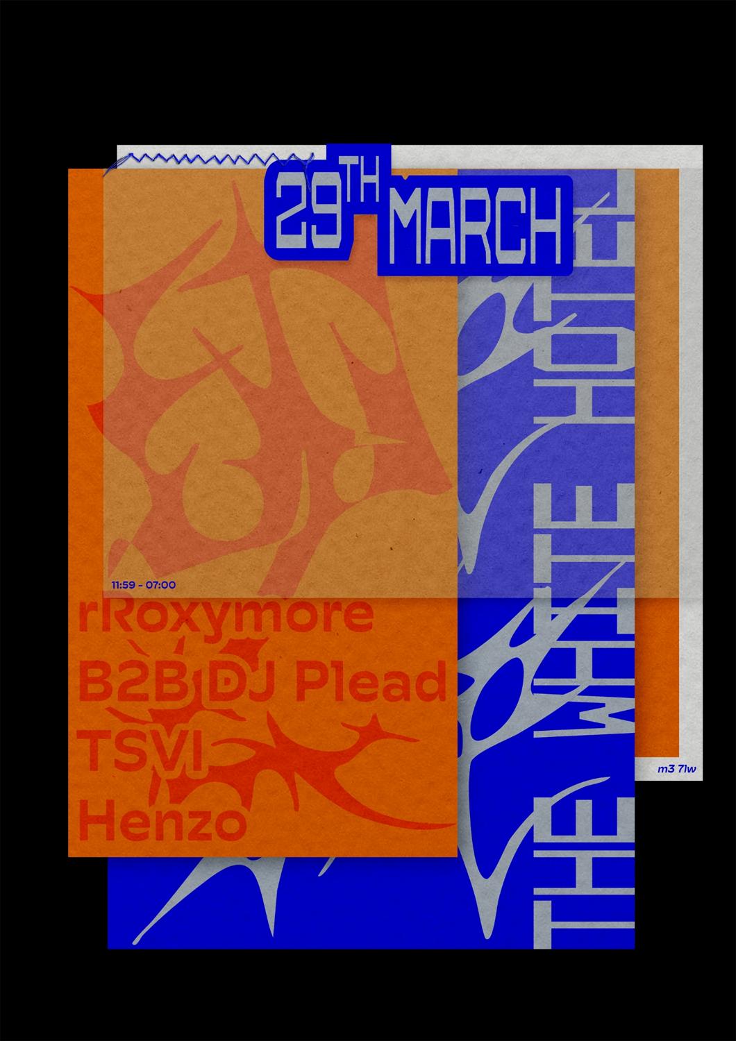 Rroxymore B2B Dj Plead / Tsvi / Henzo