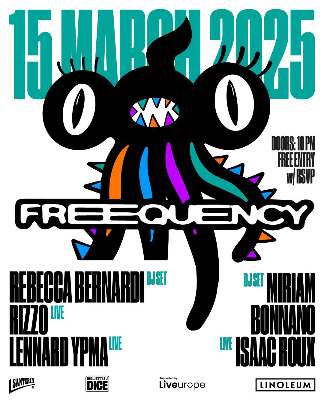 Freequency • Free Entry • Rsvp