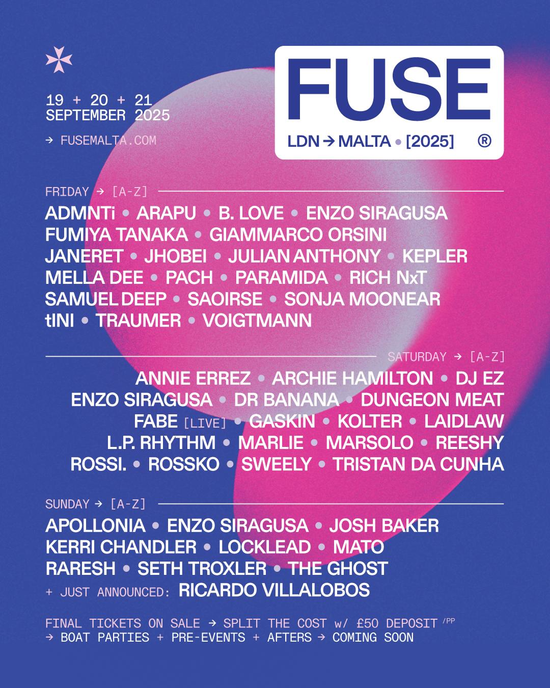Fuse ➔ Malta 2025