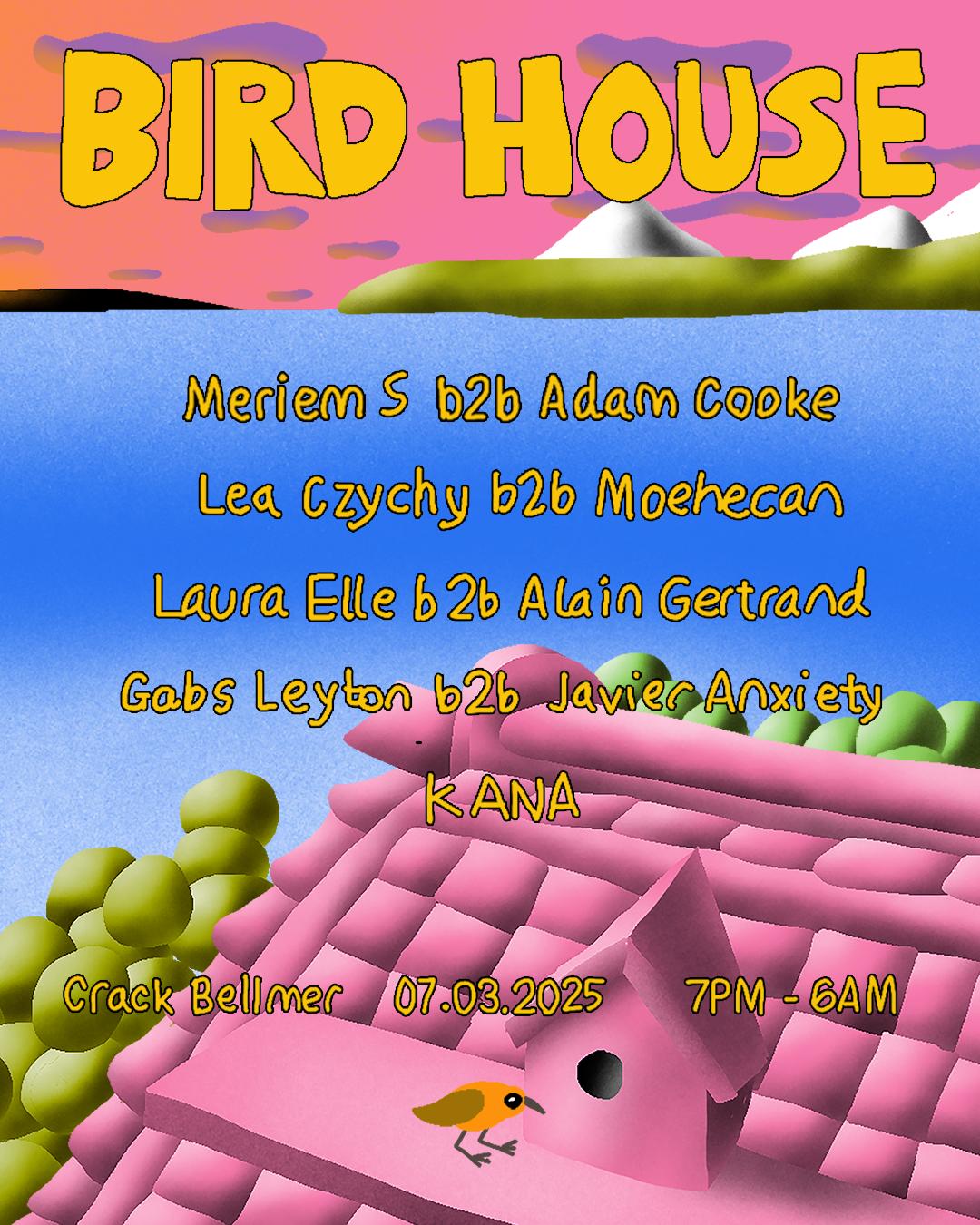 Bird House B2B With Friends