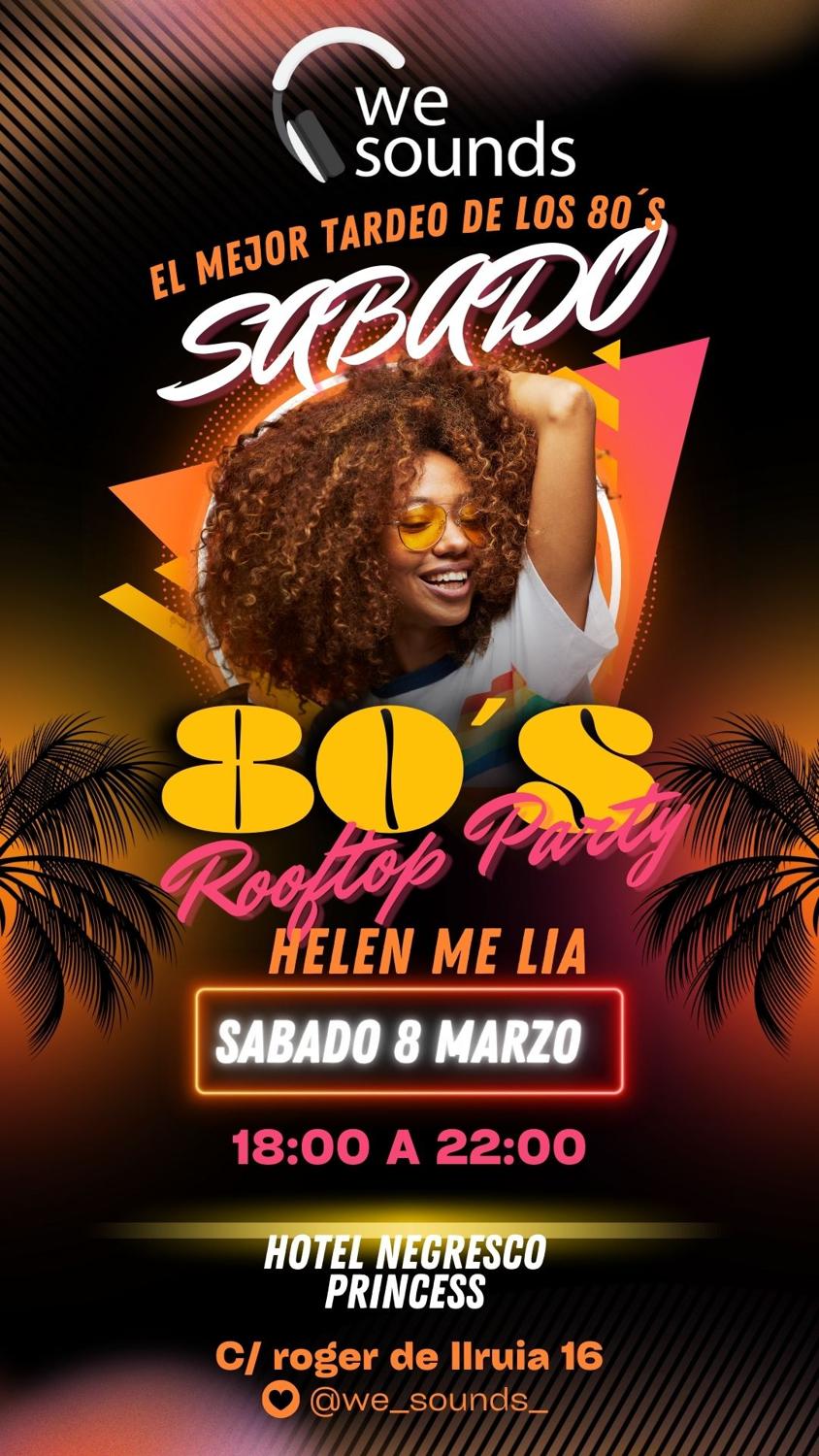 80´S House Rooftop Party - Free Entrance